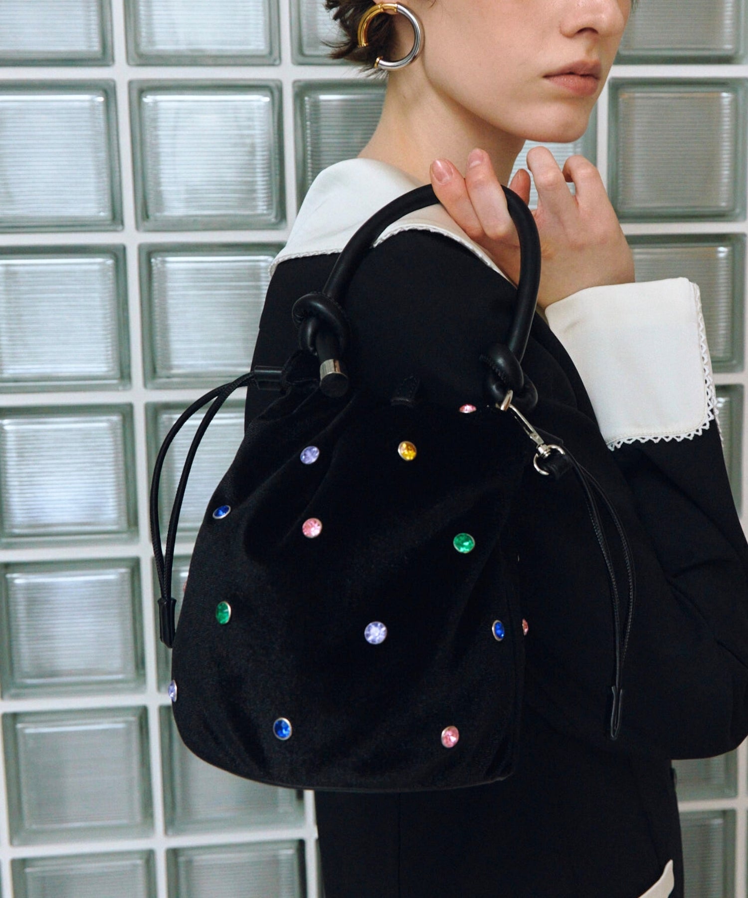 BIJOU BUCKET BAG