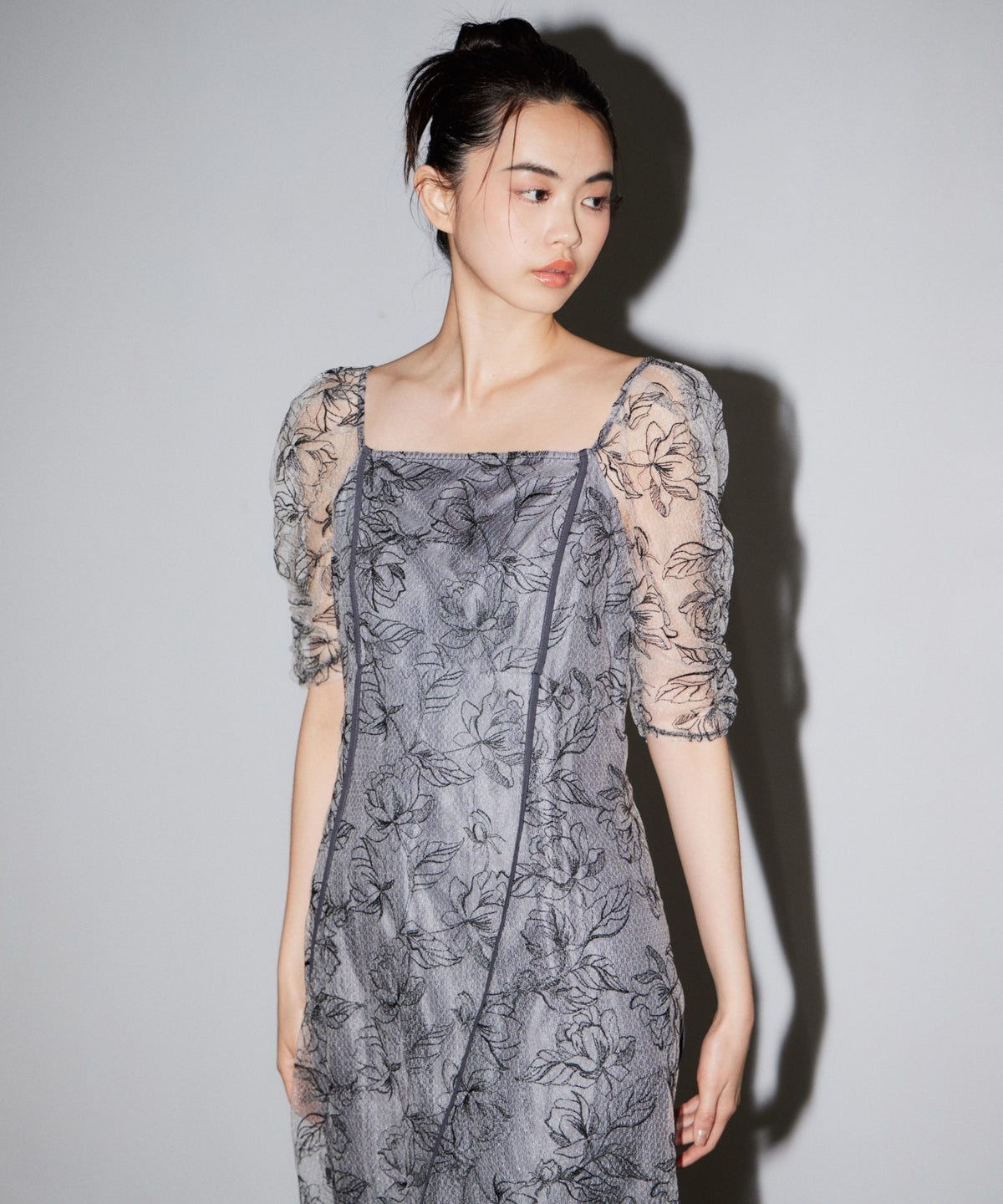 WAVE PIPING FRARE DRESS