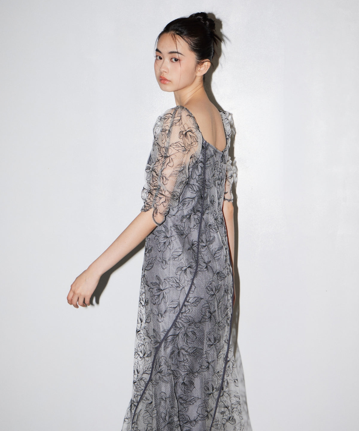WAVE PIPING FRARE DRESS