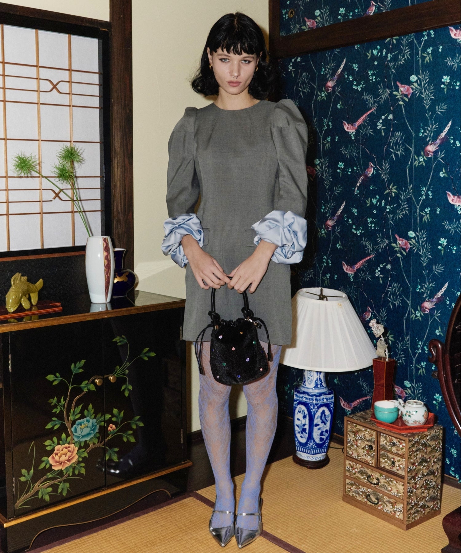 BIJOU BUCKET BAG
