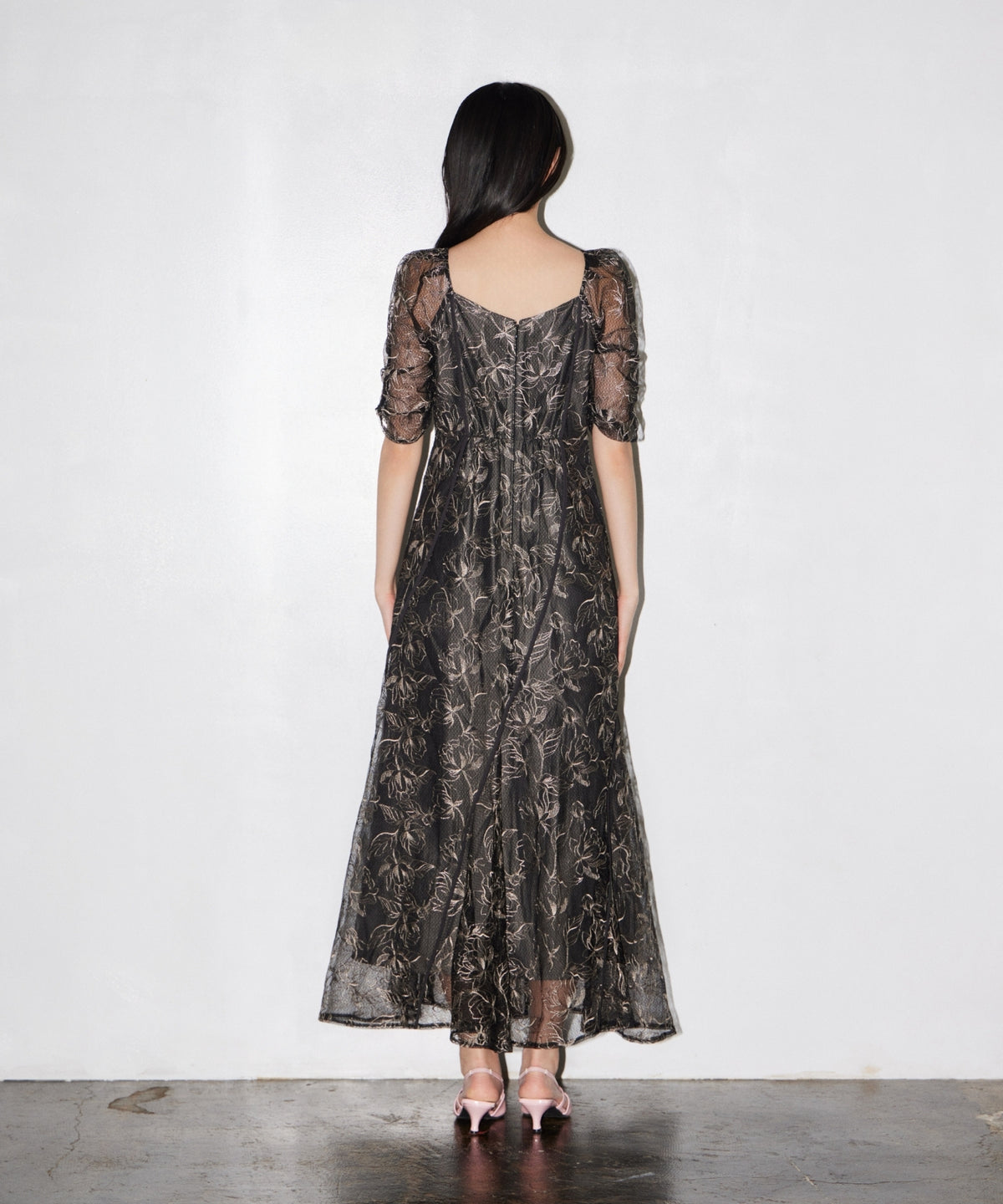 WAVE PIPING FRARE DRESS