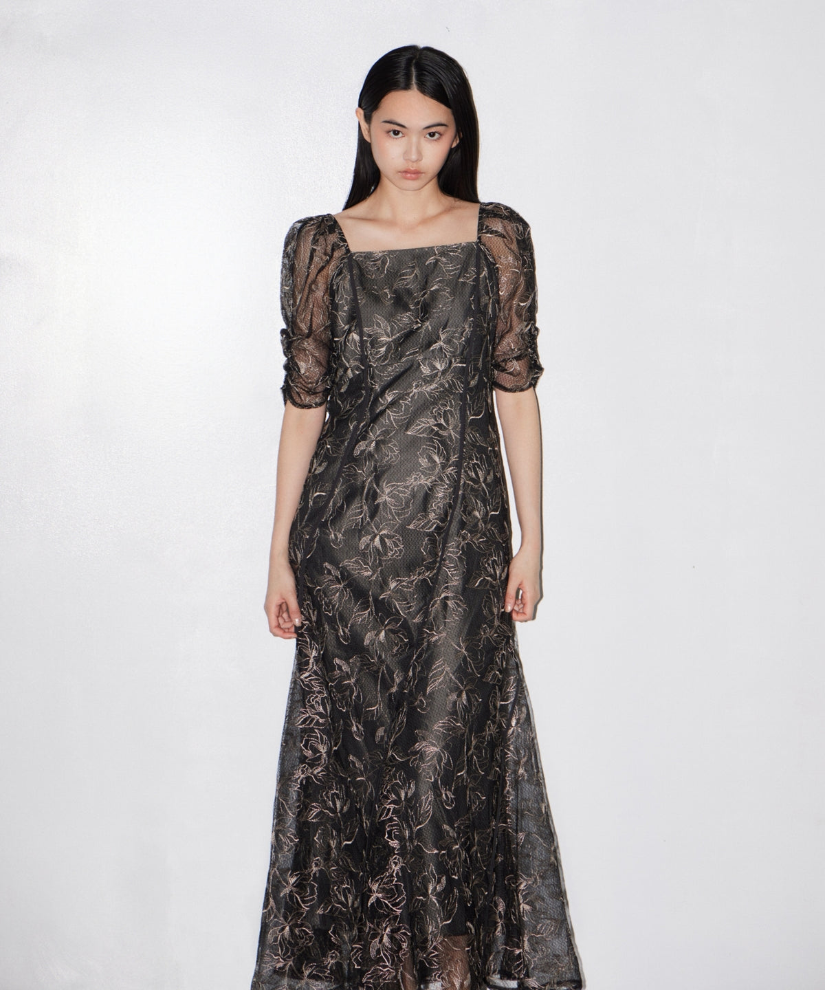 WAVE PIPING FRARE DRESS