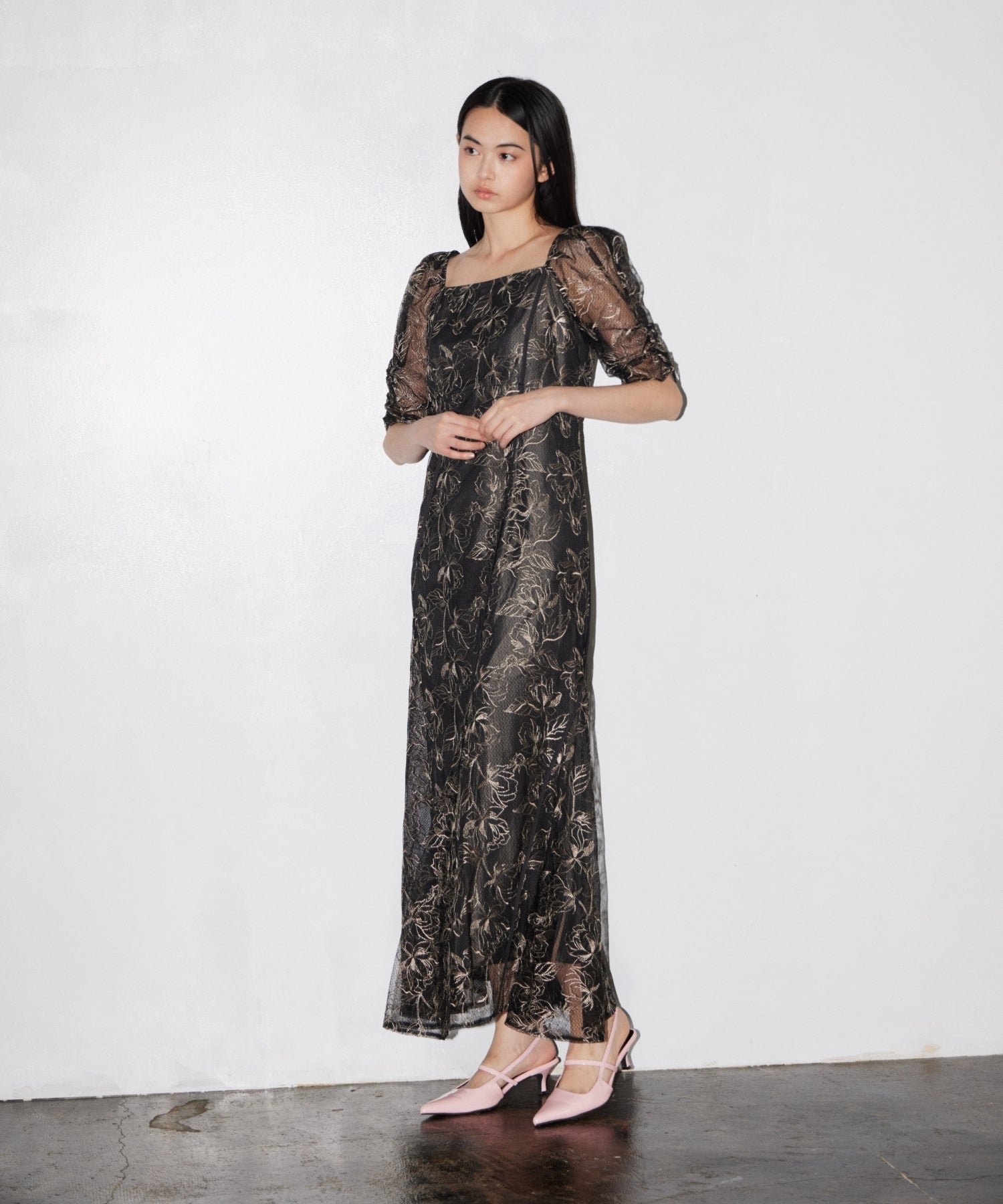 WAVE PIPING FRARE DRESS