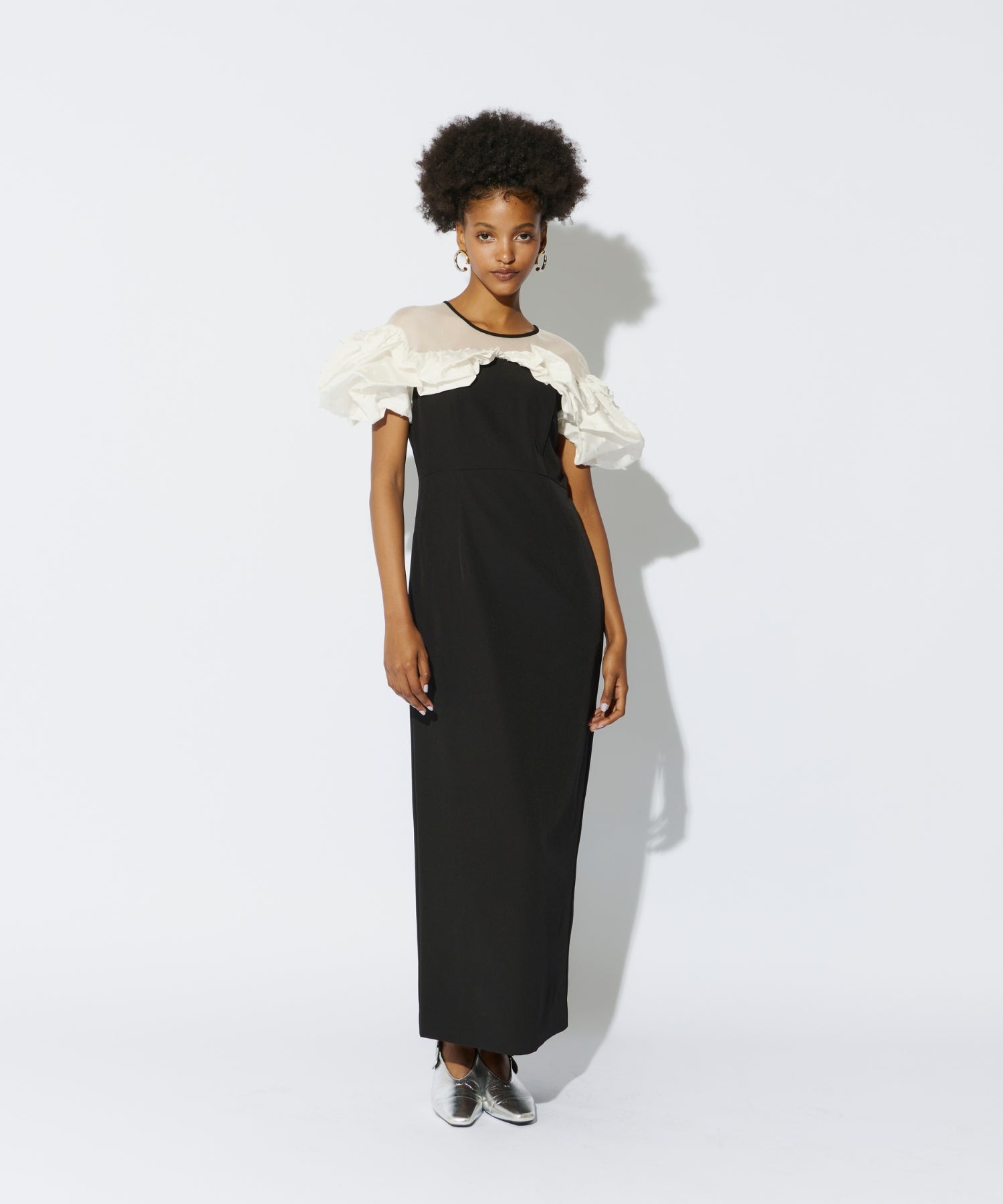 RIBBON MASHMALLOW DRESS