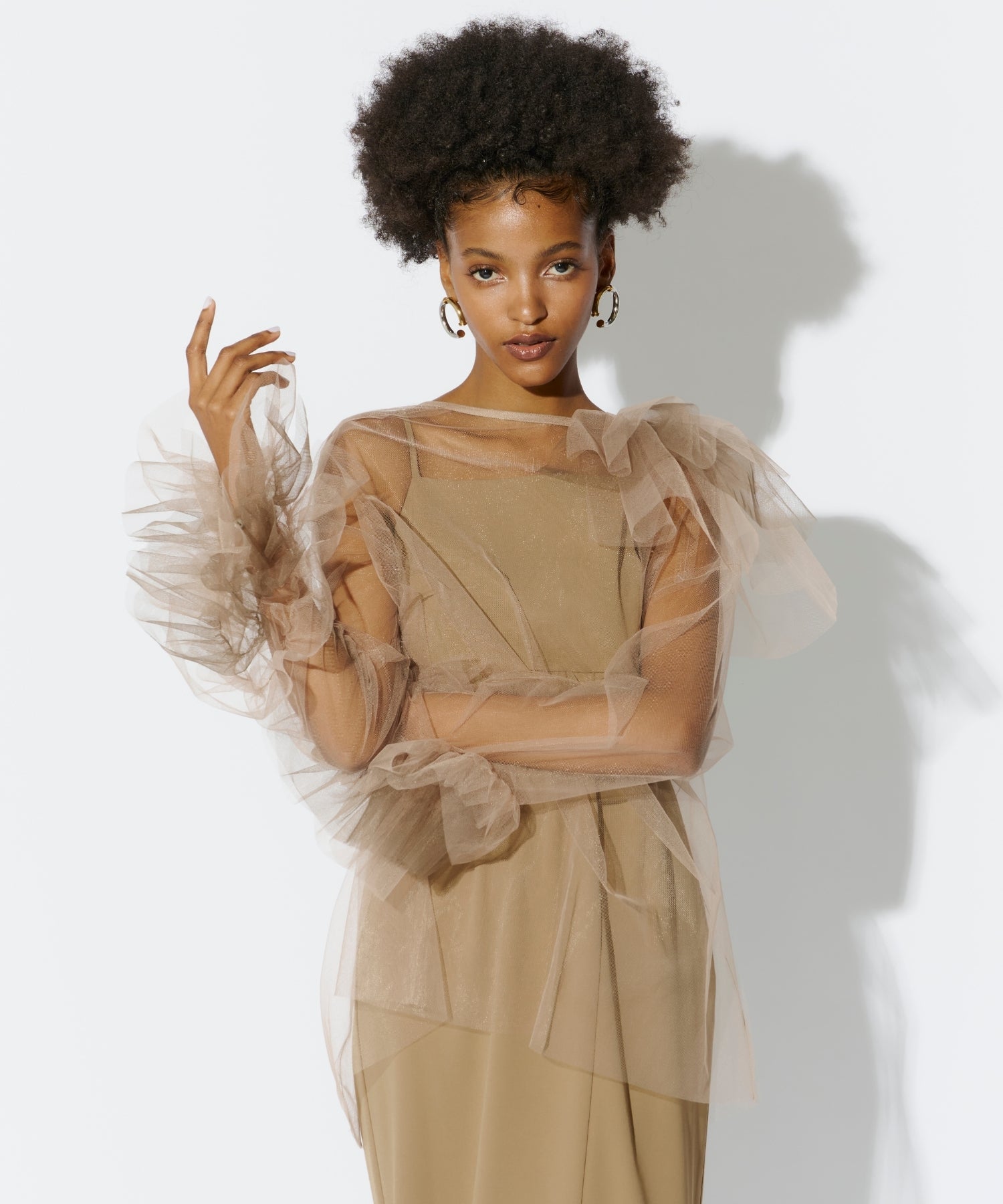 BLOOMING TULLE DRESS