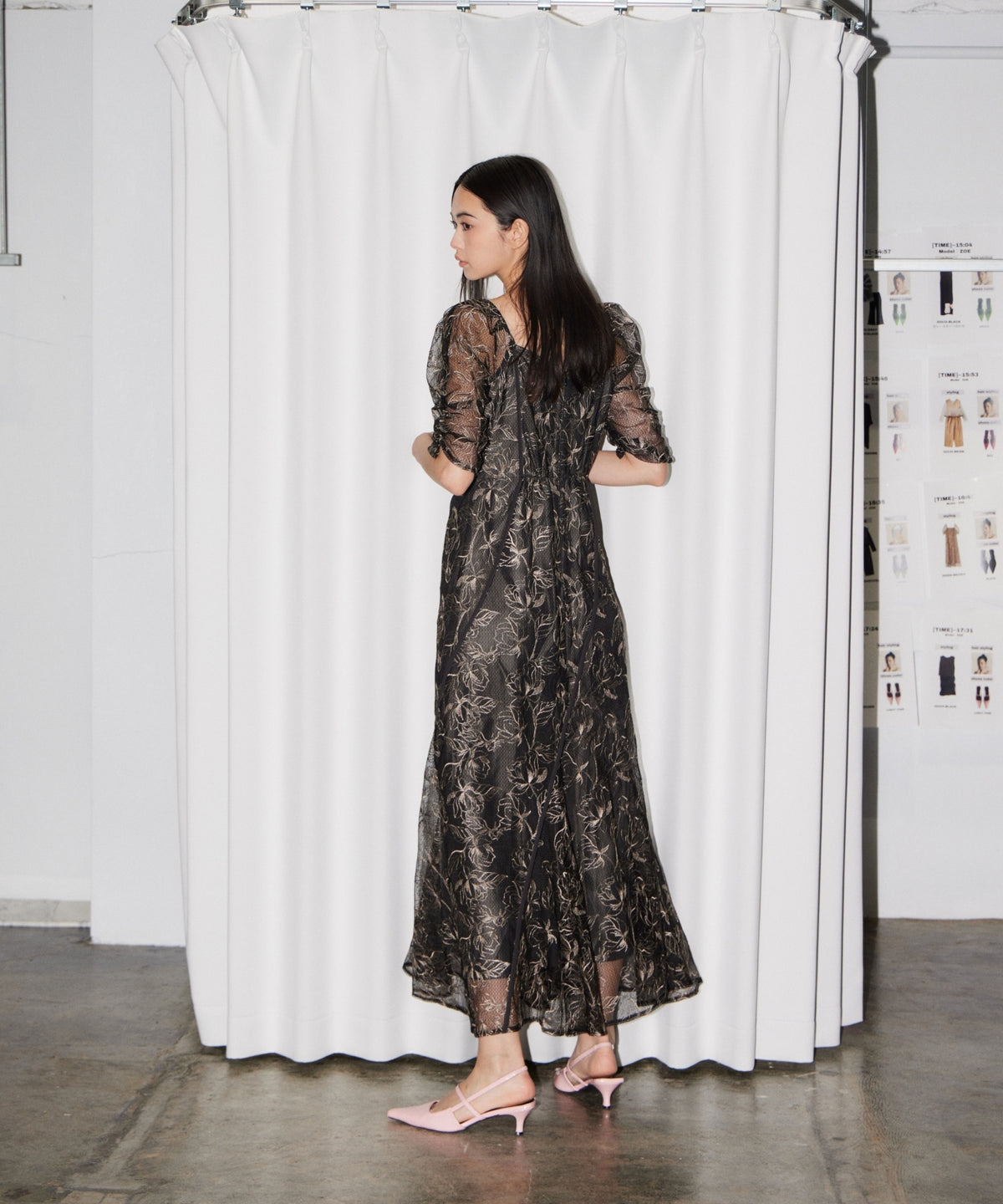 WAVE PIPING FRARE DRESS