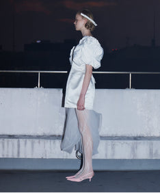 BLISS DRESS ホワイト 横全身