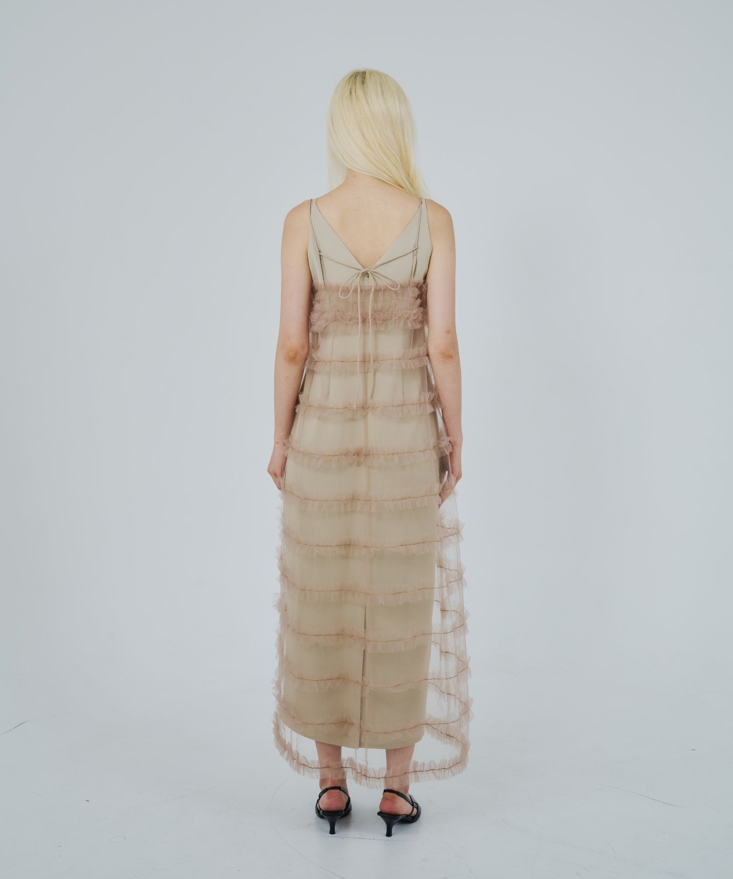 FRILL-LINE "GIRLY" DRESS