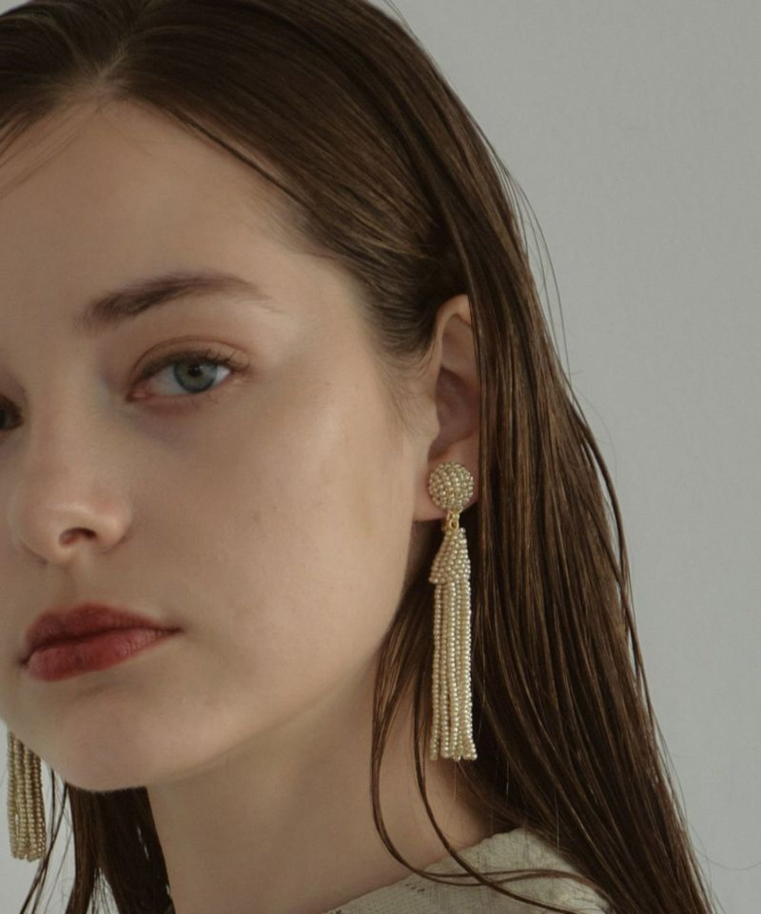 TASSEL PIERCE/ EARRING