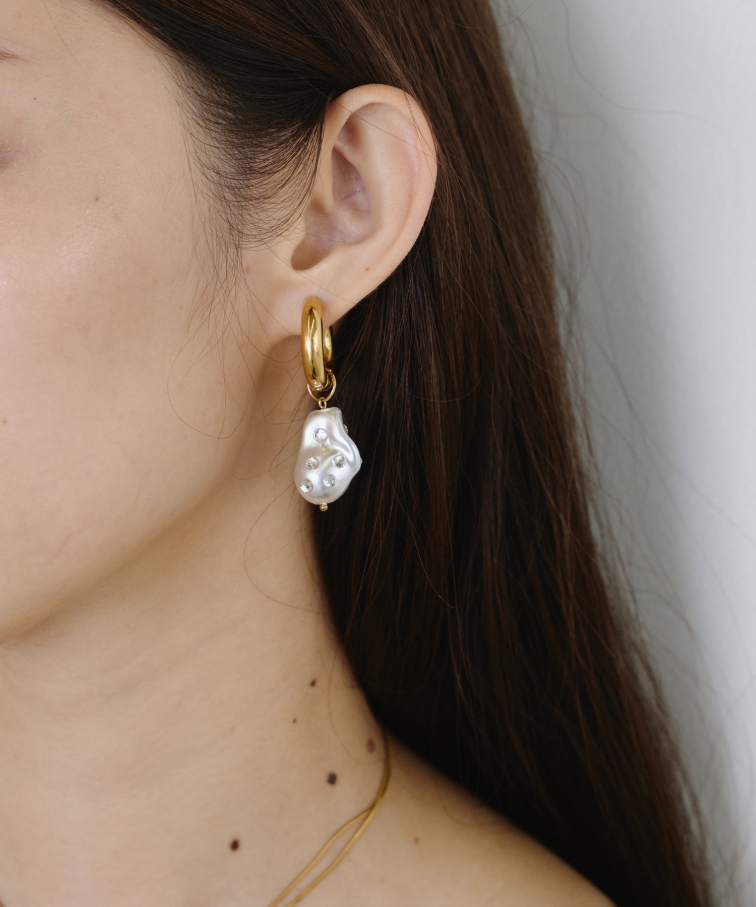 【POPUP】BAROQUE PEARL PIERCE
