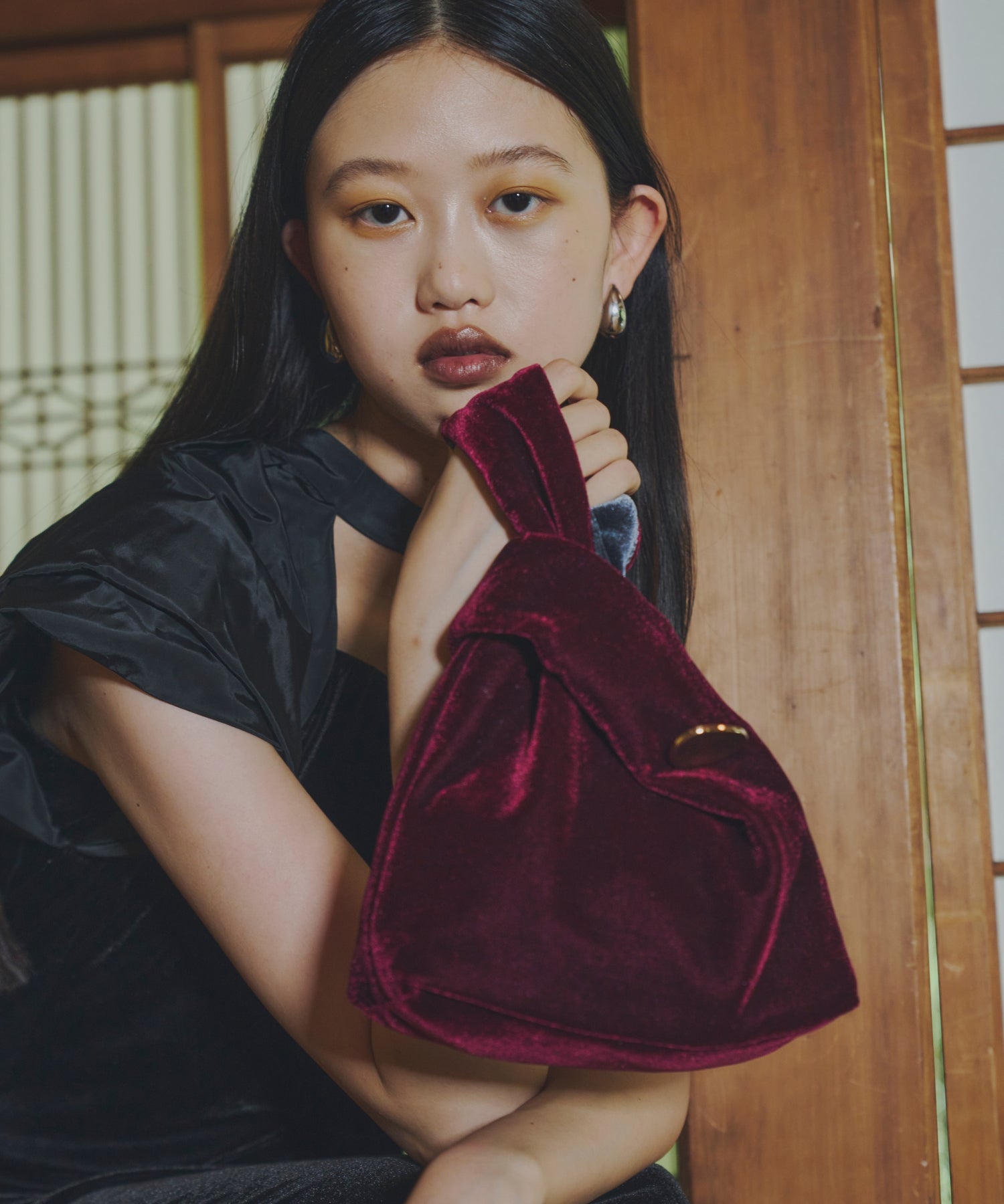 VELOUR BAG