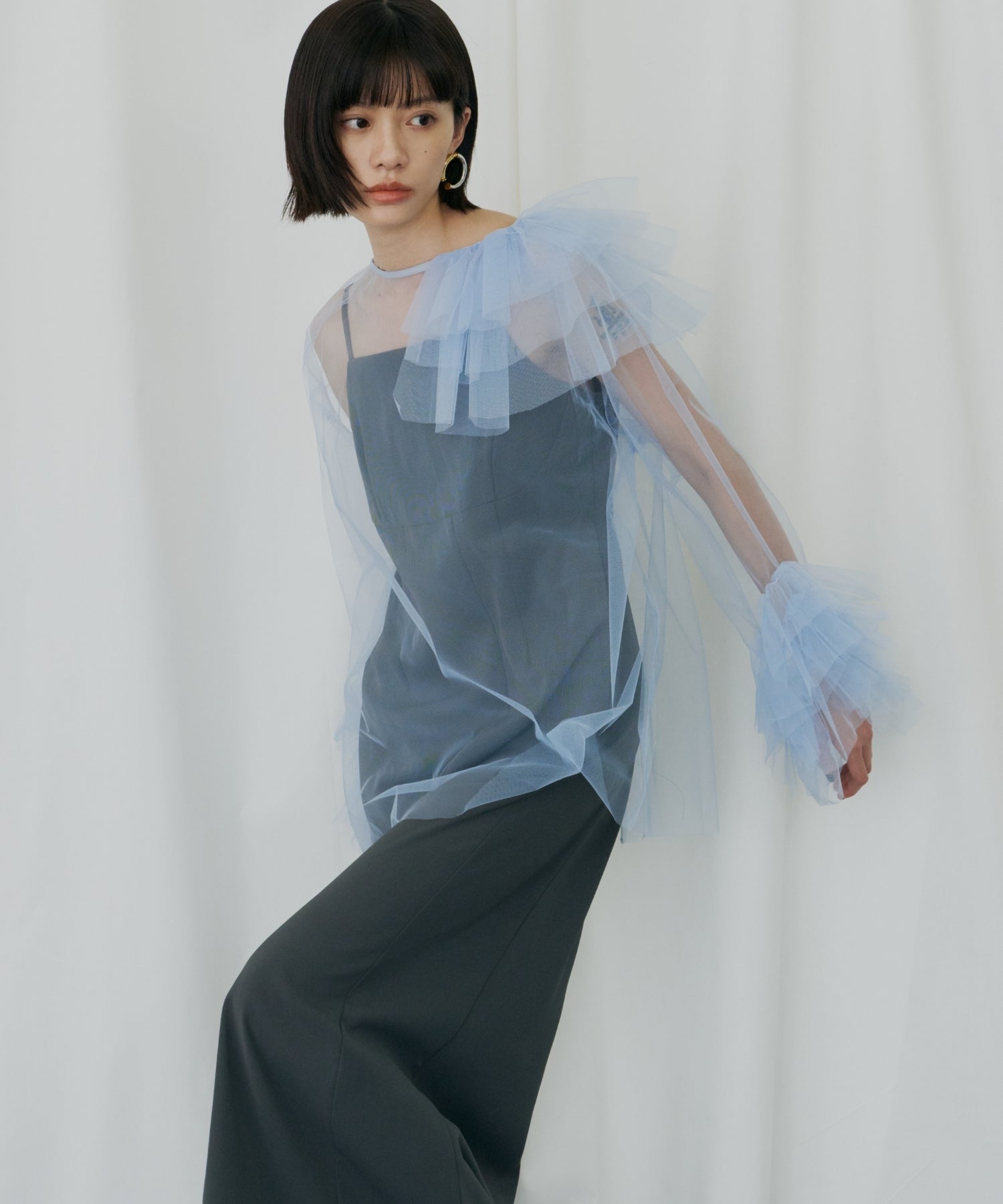 BLOOMING TULLE DRESS