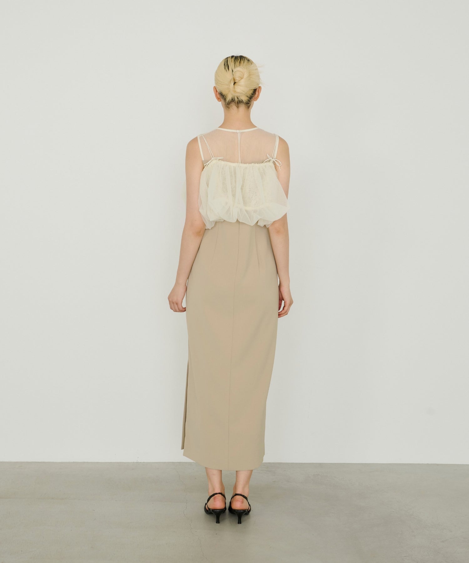 BALLOON FORM SET DRESS