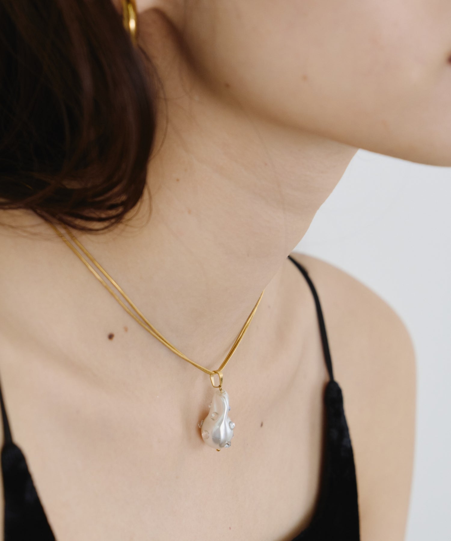 【POPUP】BAROQUE PEARL NECKLACE