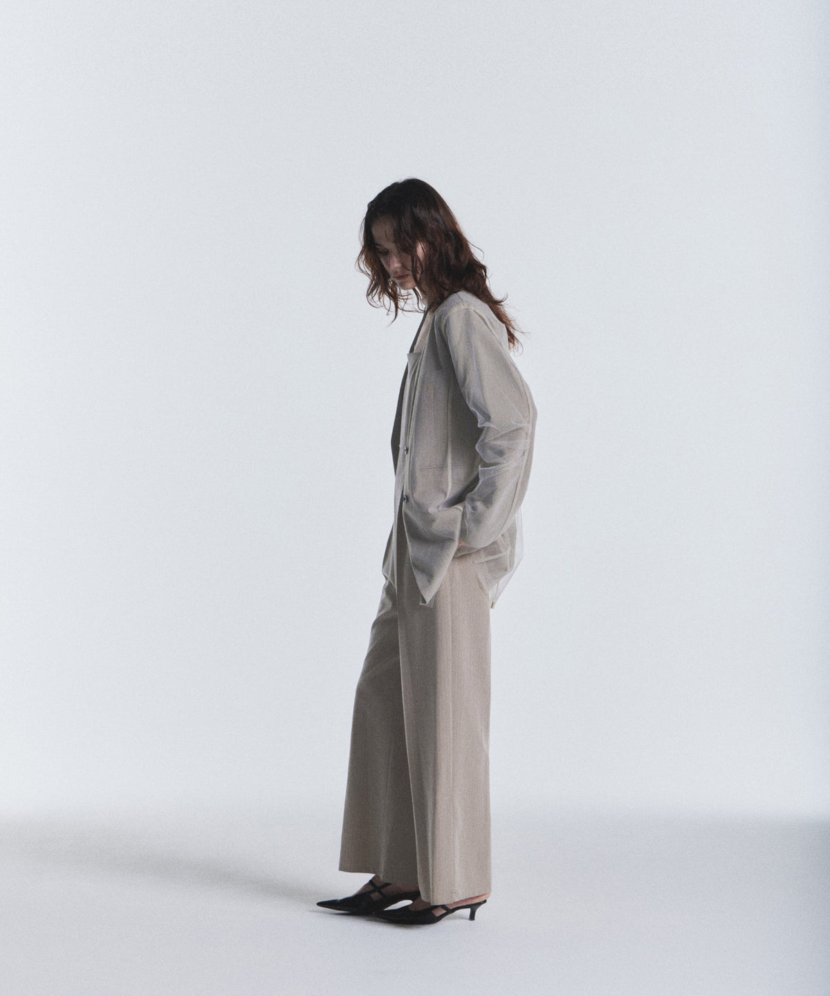 PINSTRIPE ALL IN ONE DRESS