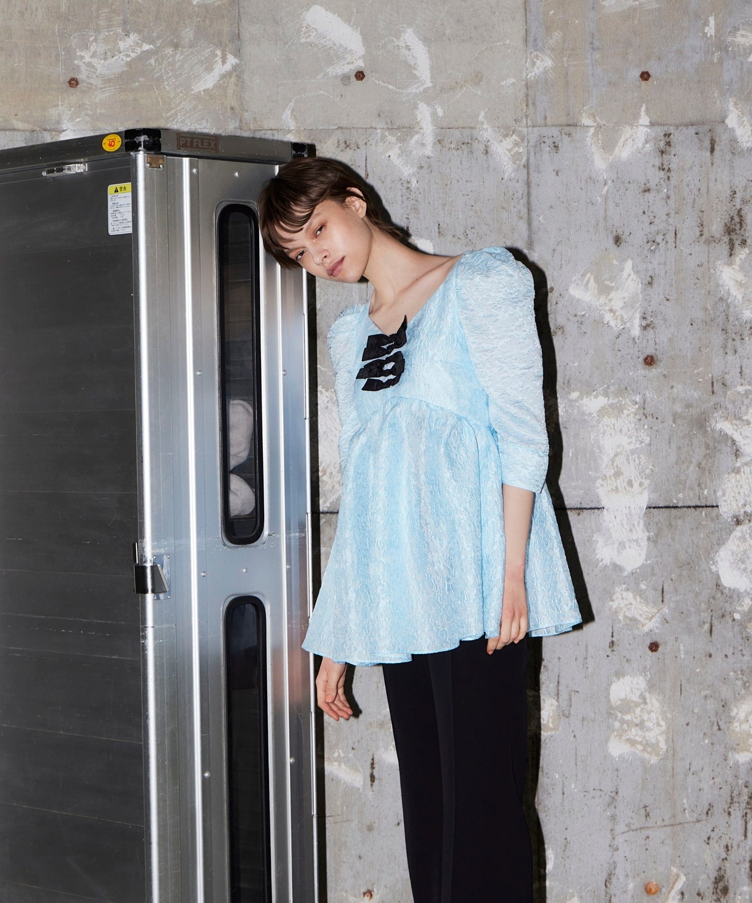 EDGE RIBBON SETUP DRESS