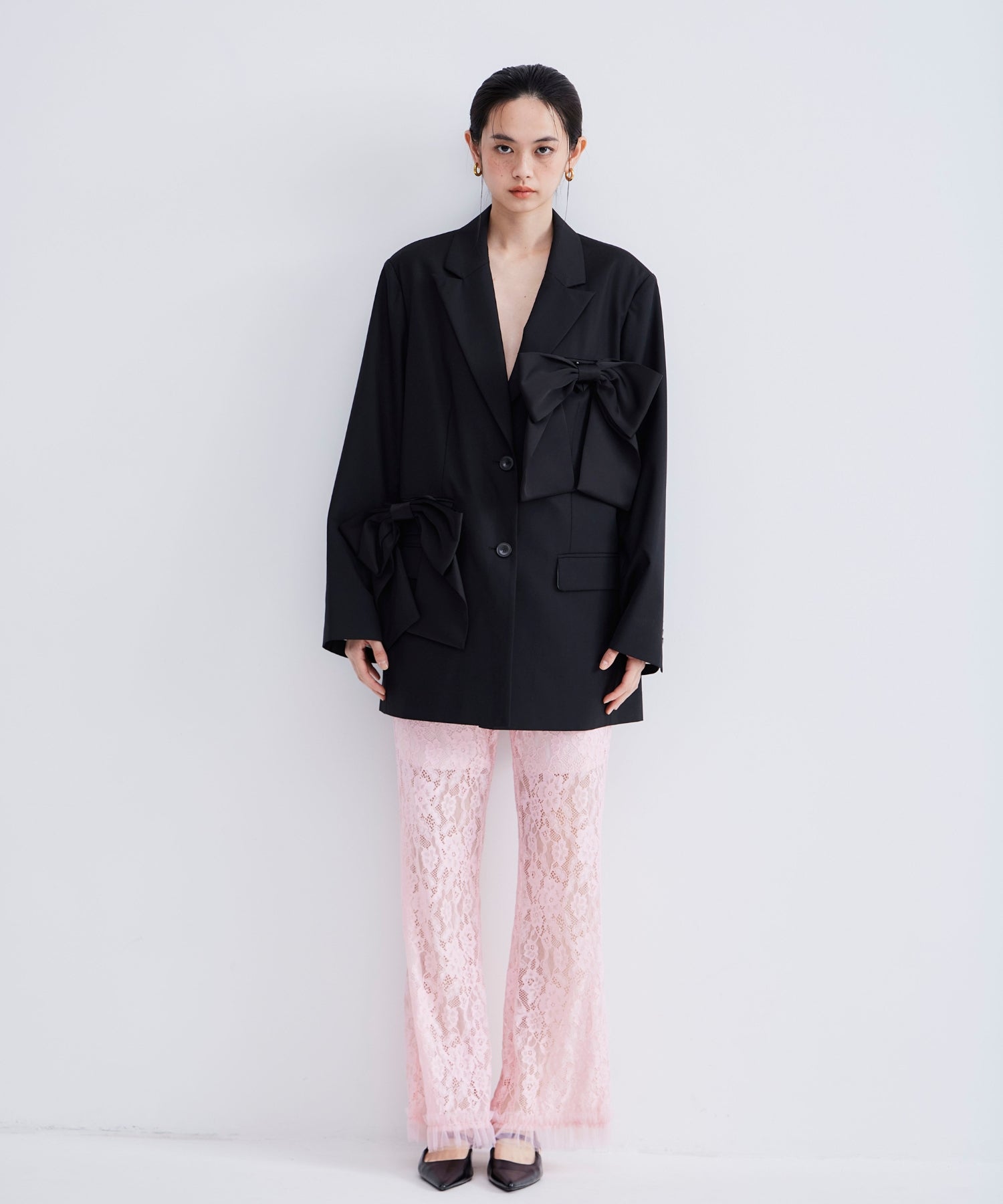 LACE FLARE PANTS