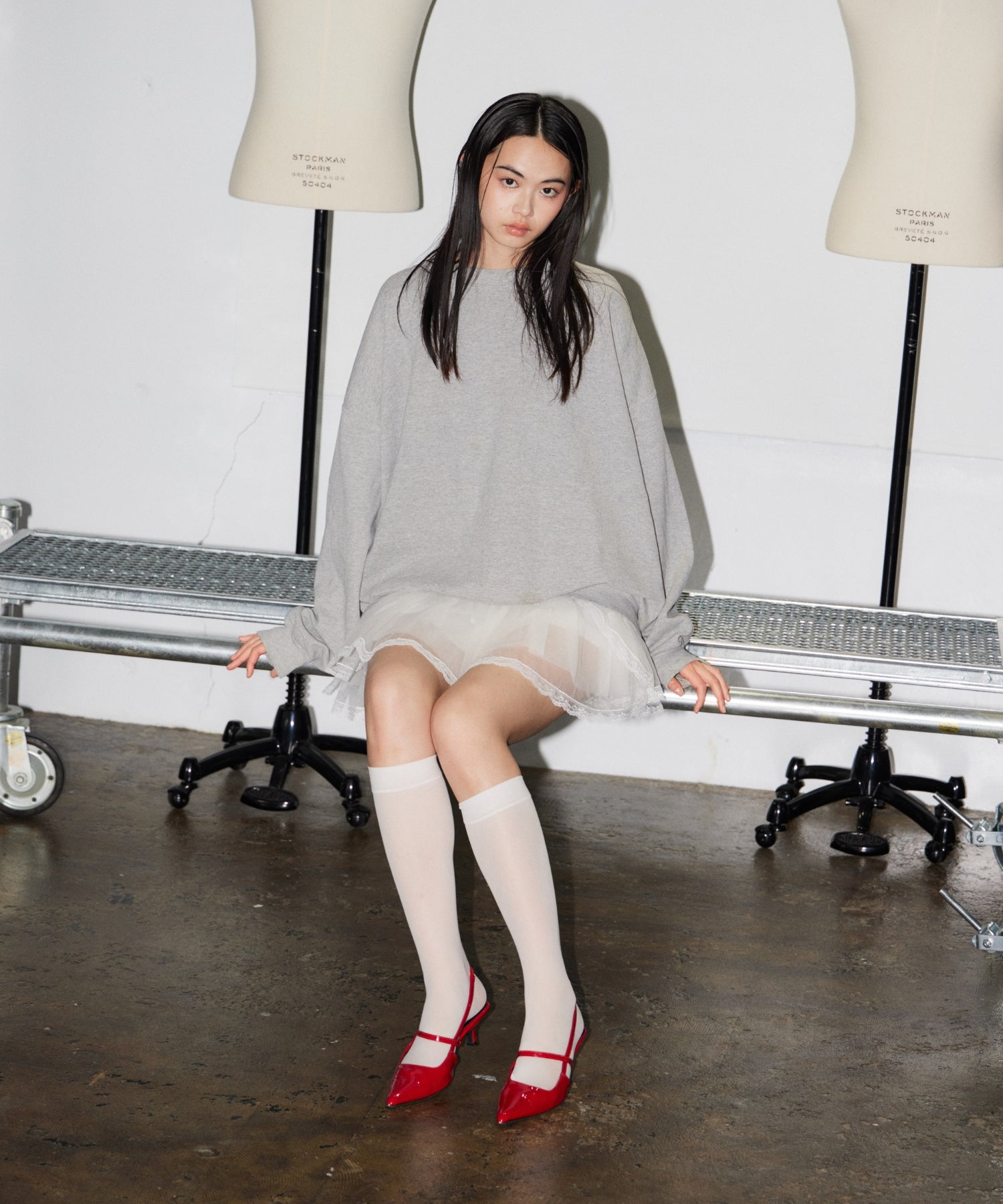 RUFFLE TULLE TOPS & MINI DRESS
