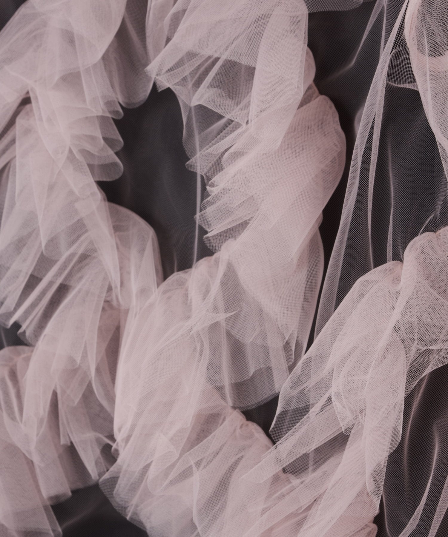 ZIGZAG TULLE DRESS