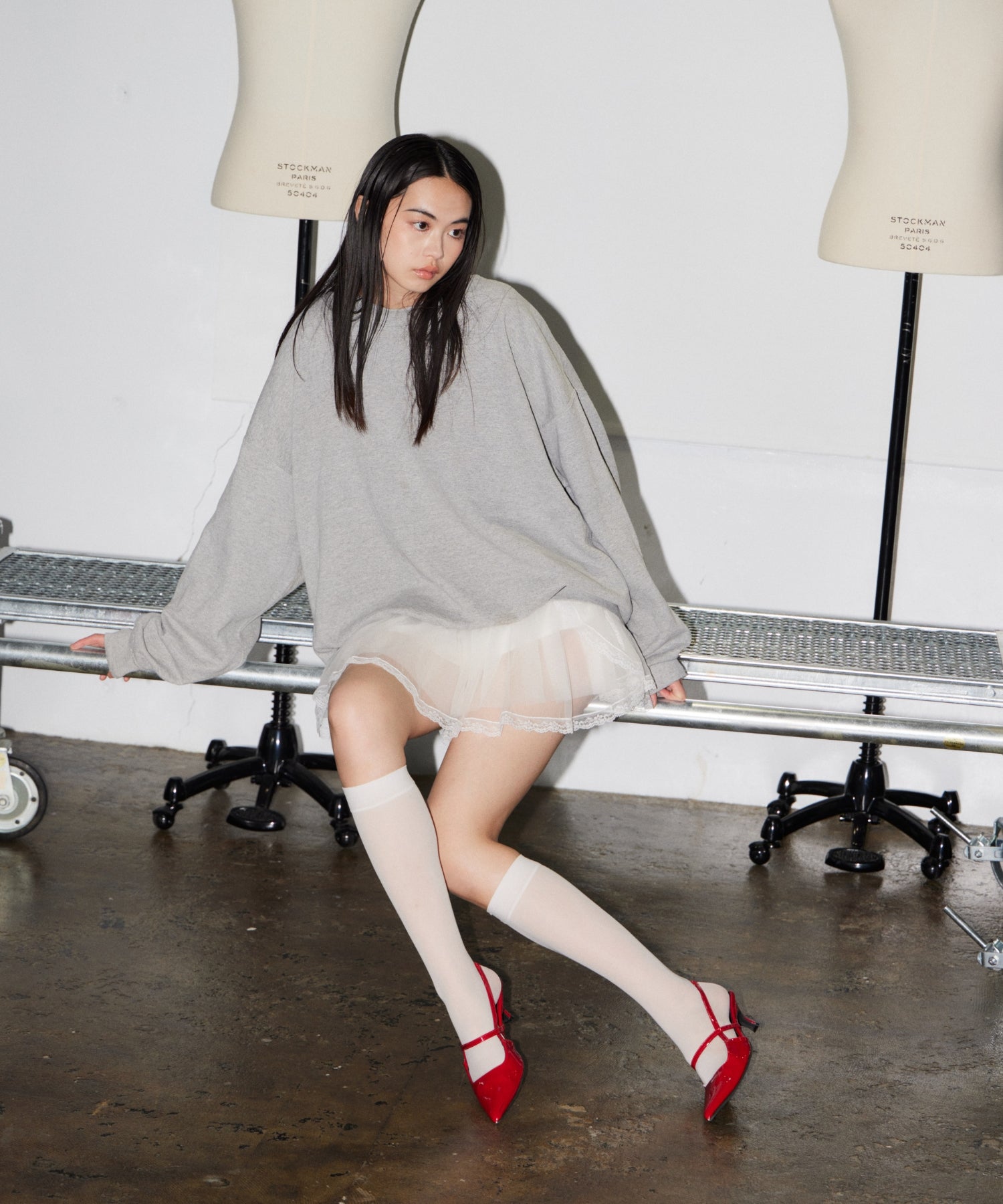RUFFLE TULLE TOPS & MINI DRESS