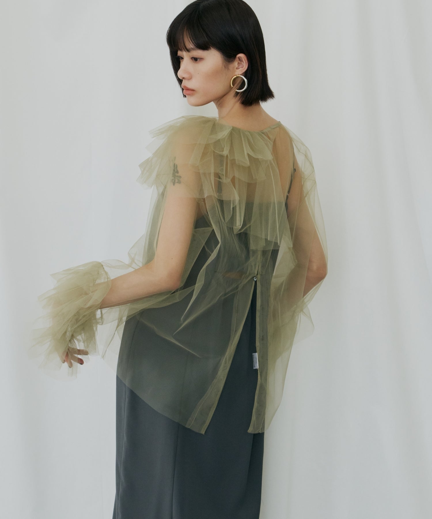 BLOOMING TULLE DRESS