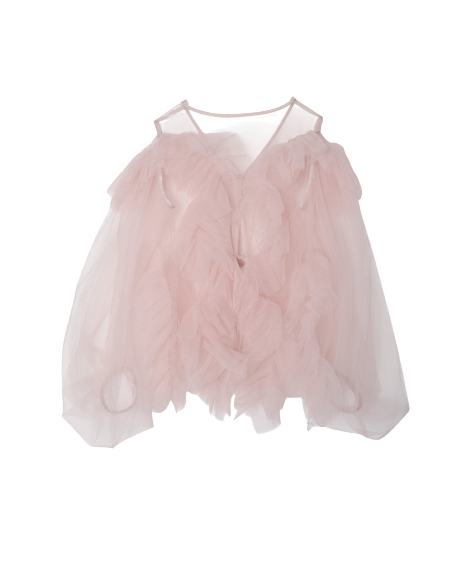 ZIGZAG TULLE DRESS
