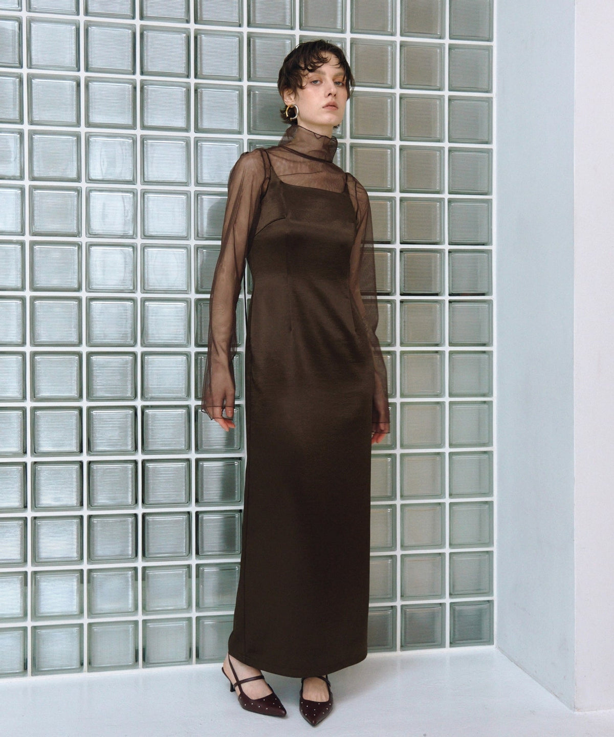 【POPUP】TULLE LAYERED TOPS