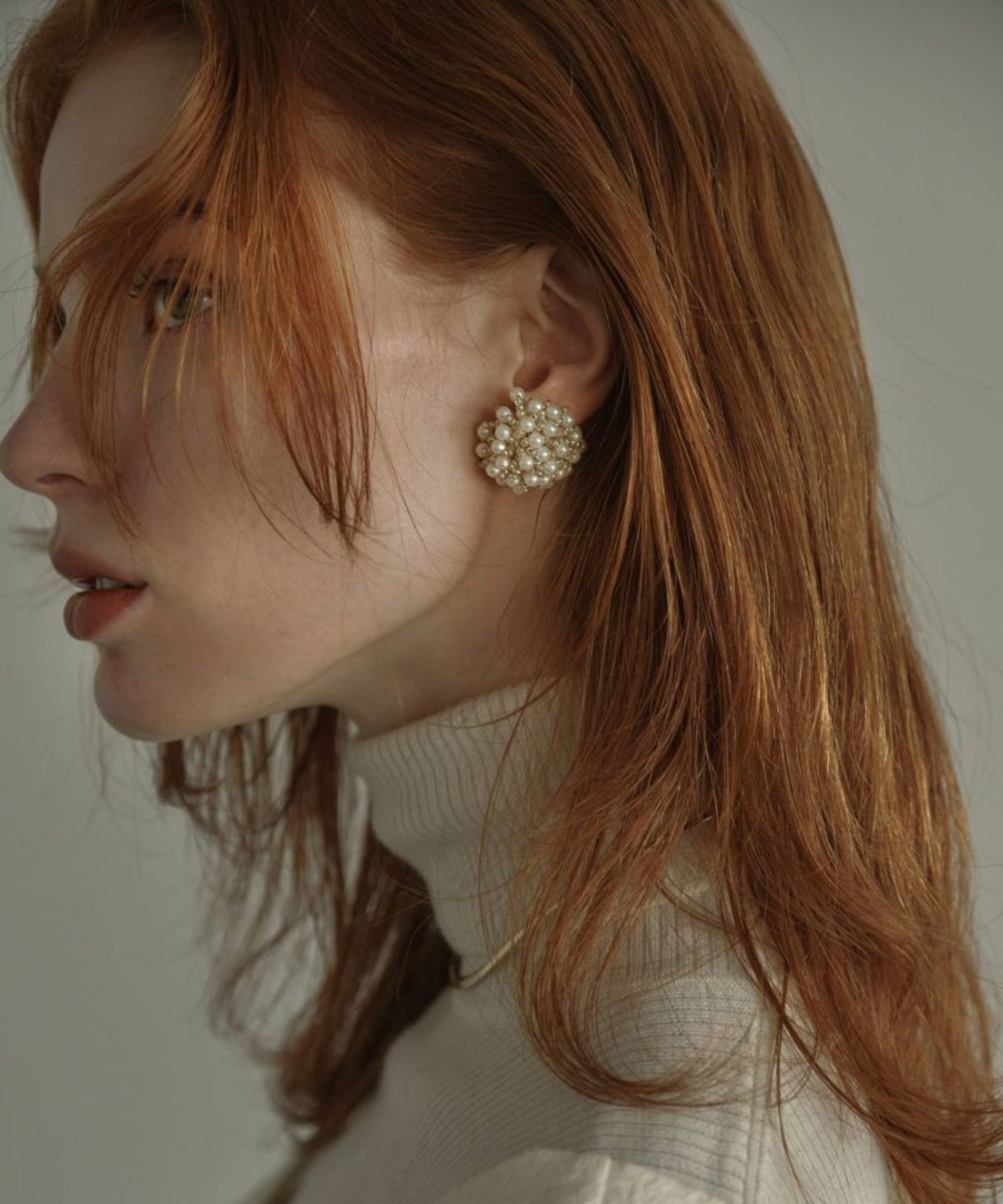 VOLUME PERL PIERCE / EARRING