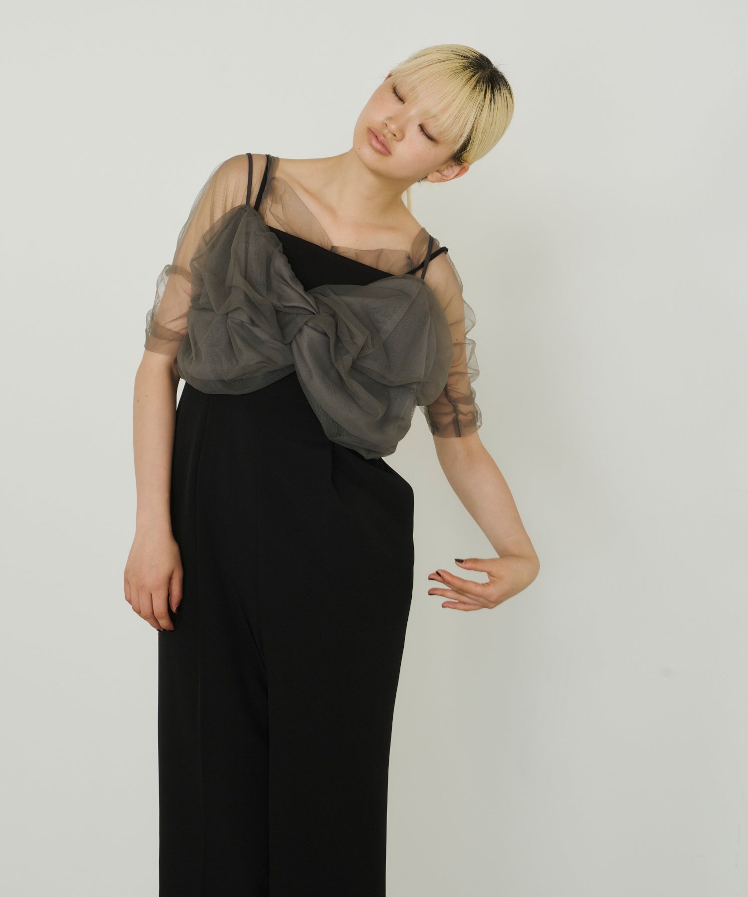 TWISTED BUSTIER LAYERED TOPS