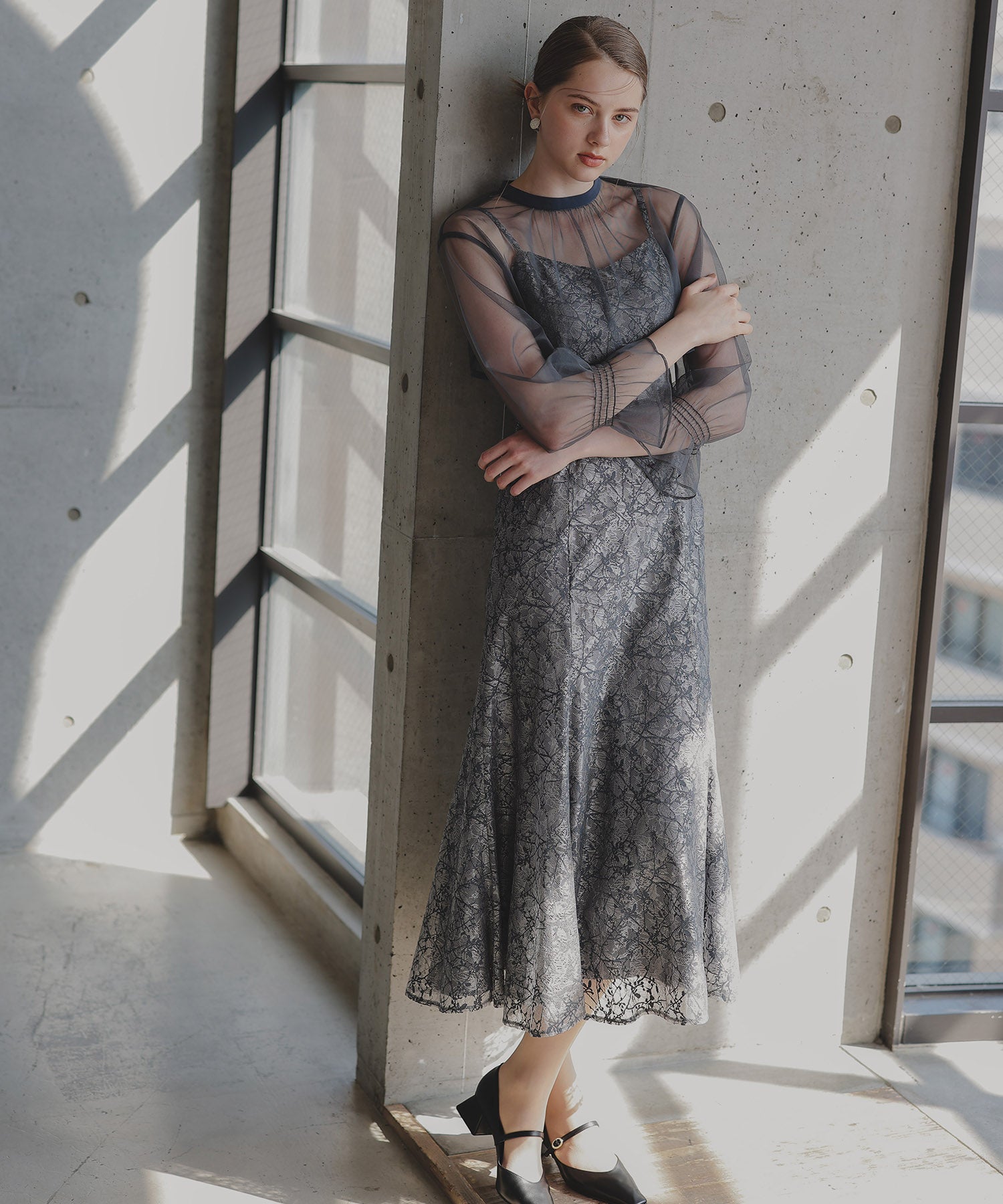 ANDRESD ３wayボレロマーメイドドレス M 結婚式　オケージョンドレス 3WAY BOLERO MERMAID DRESS