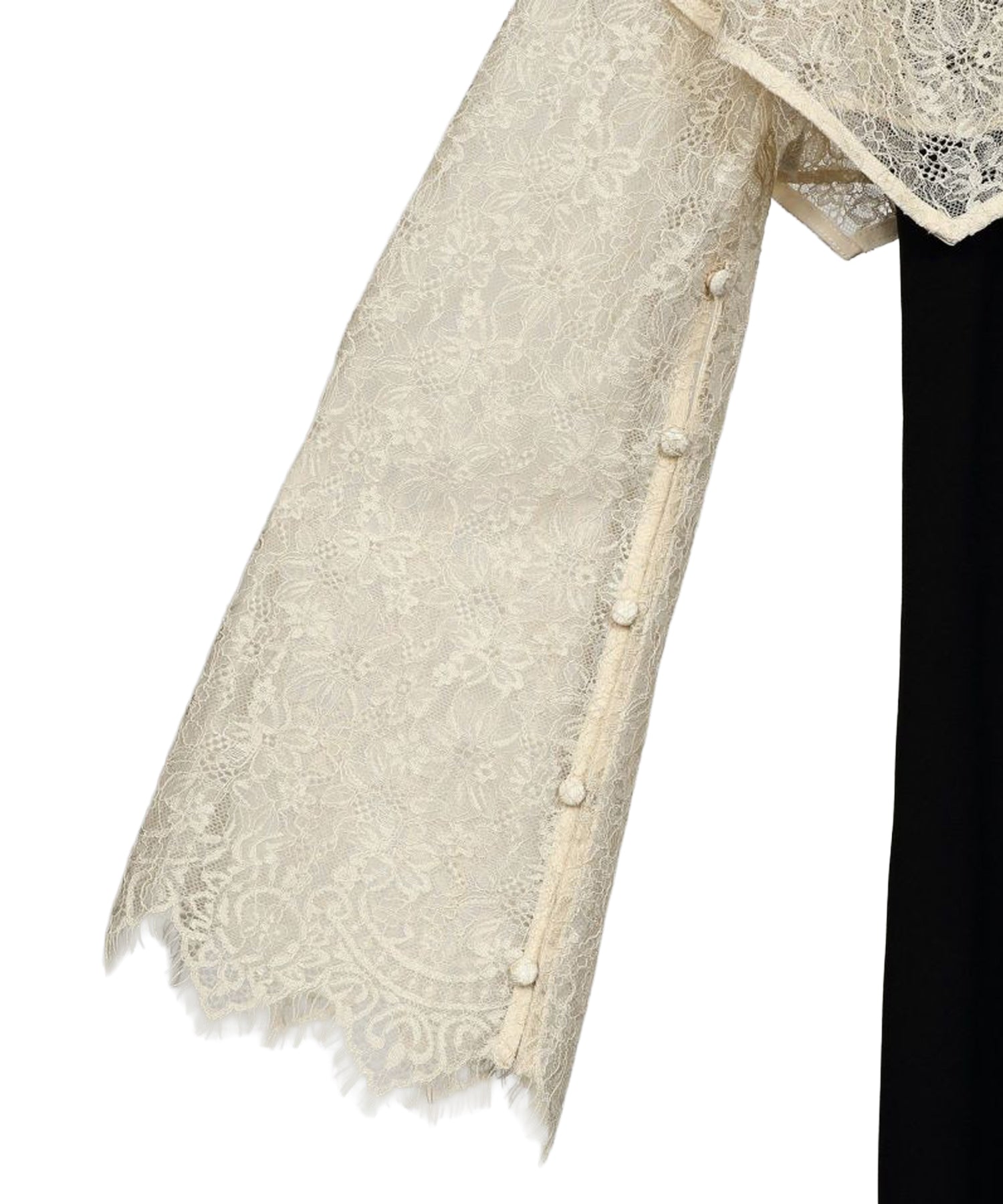 LAYERED CAPE DRESS