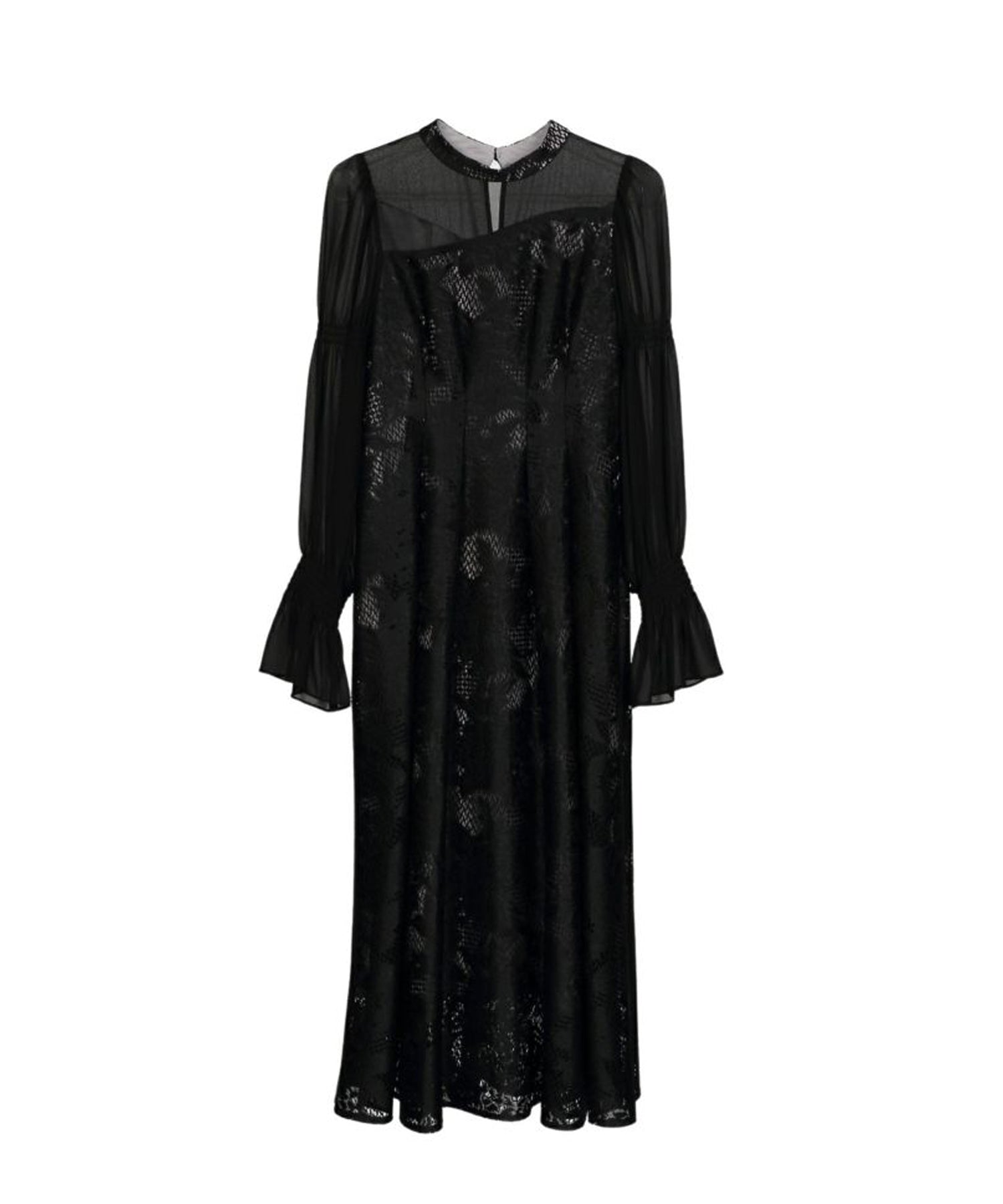 ASYMMETRY TACK DRESS