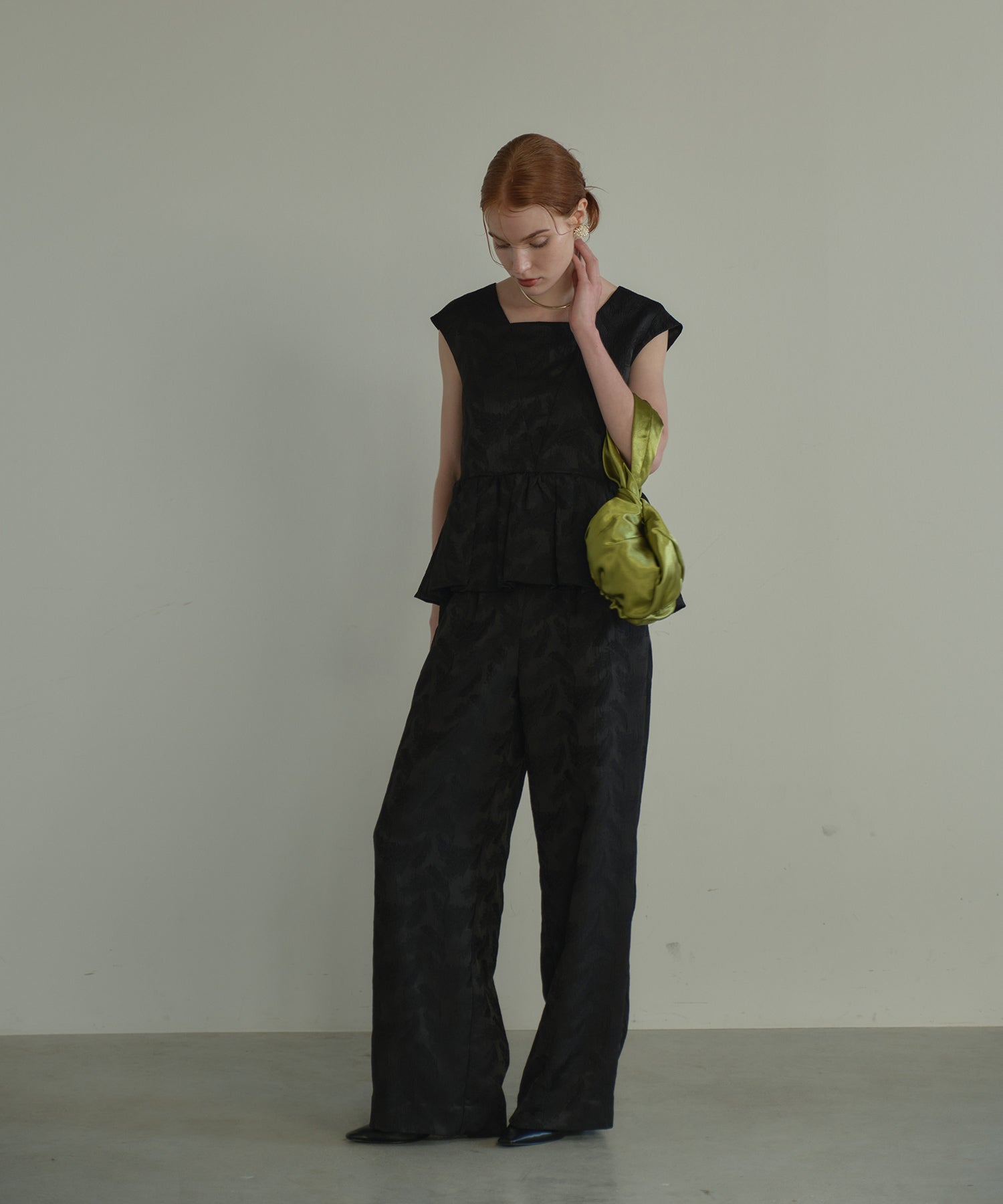 PEPLUM SETUP DRESS