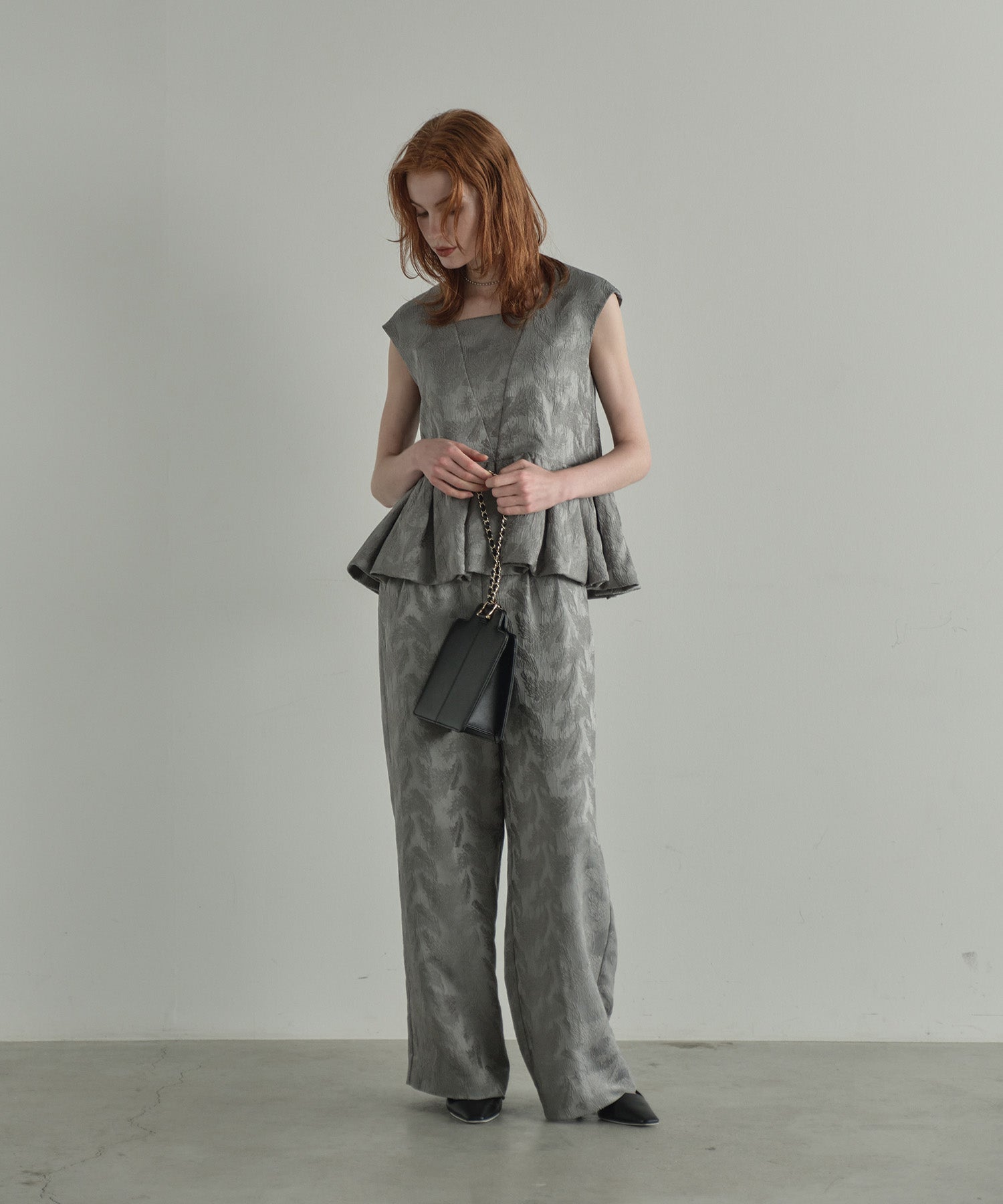 PEPLUM SETUP DRESS
