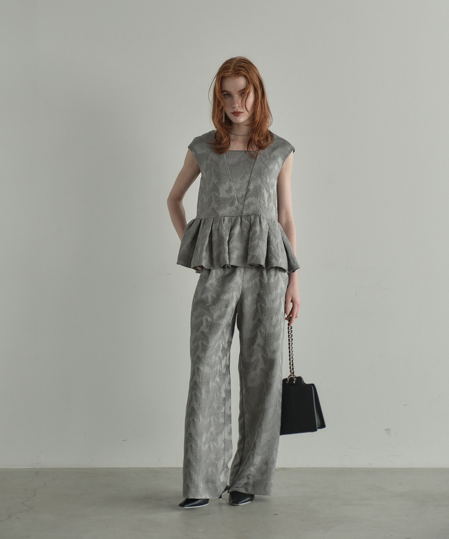 PEPLUM SETUP DRESS