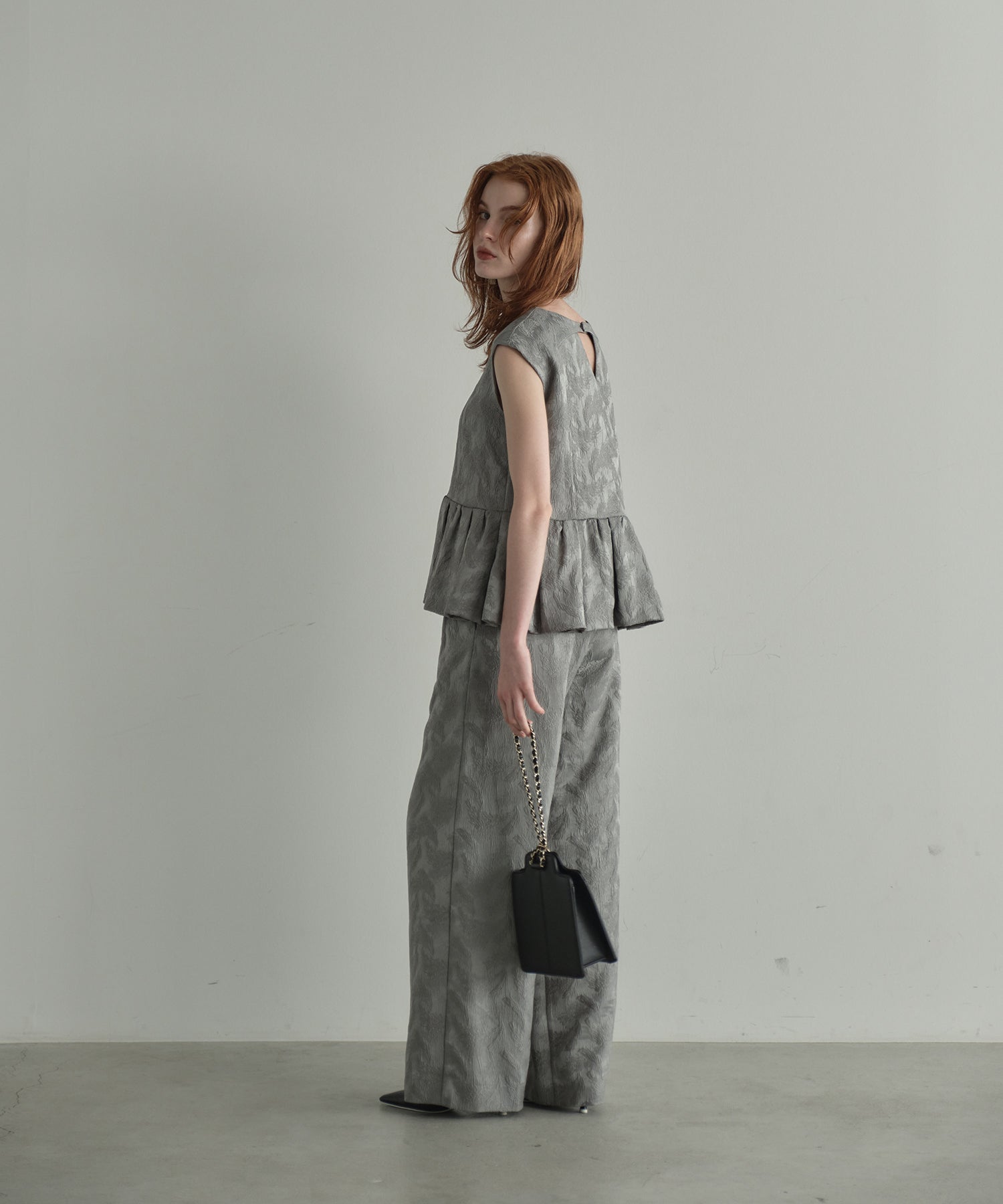 PEPLUM SETUP DRESS