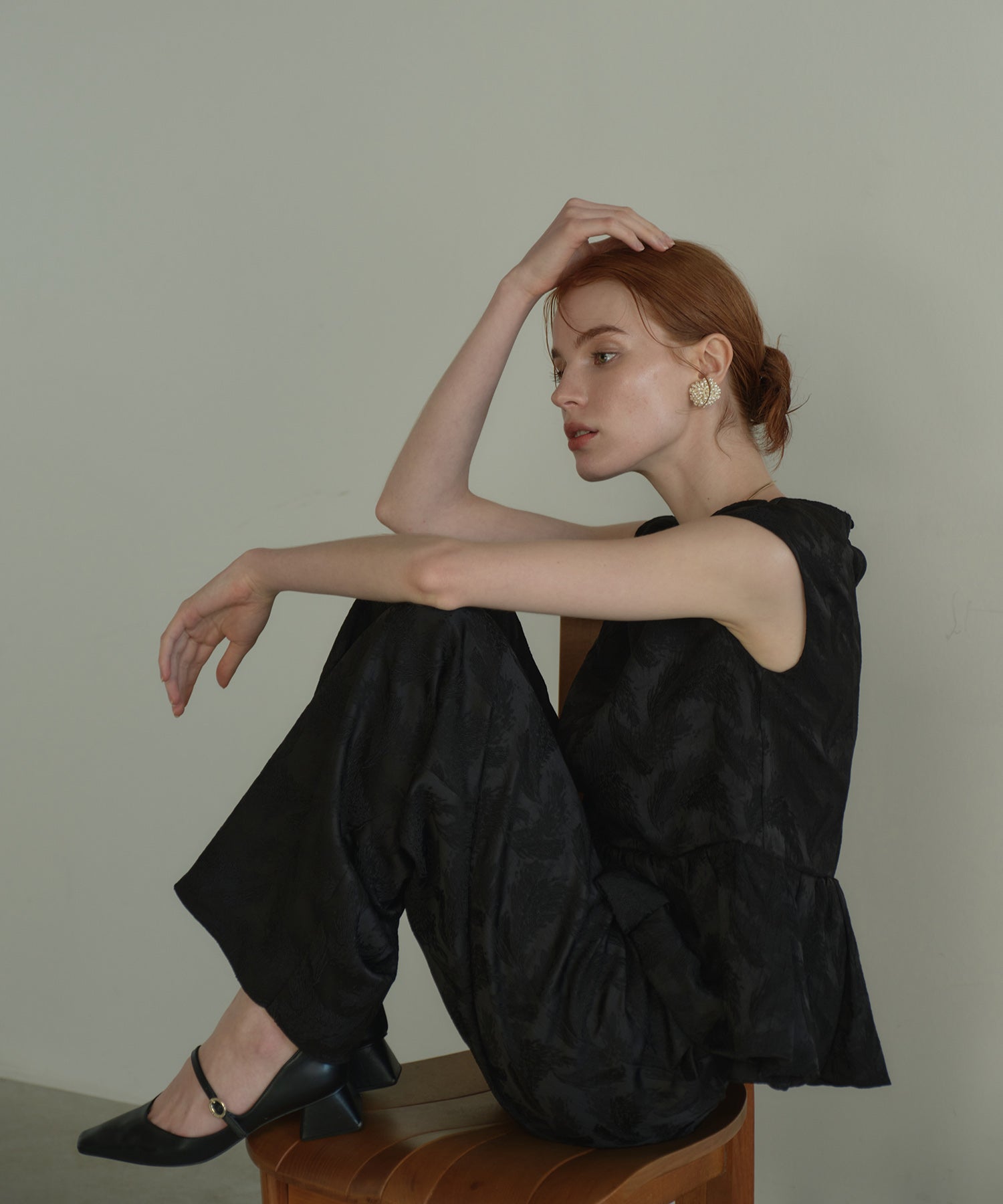 PEPLUM SETUP DRESS