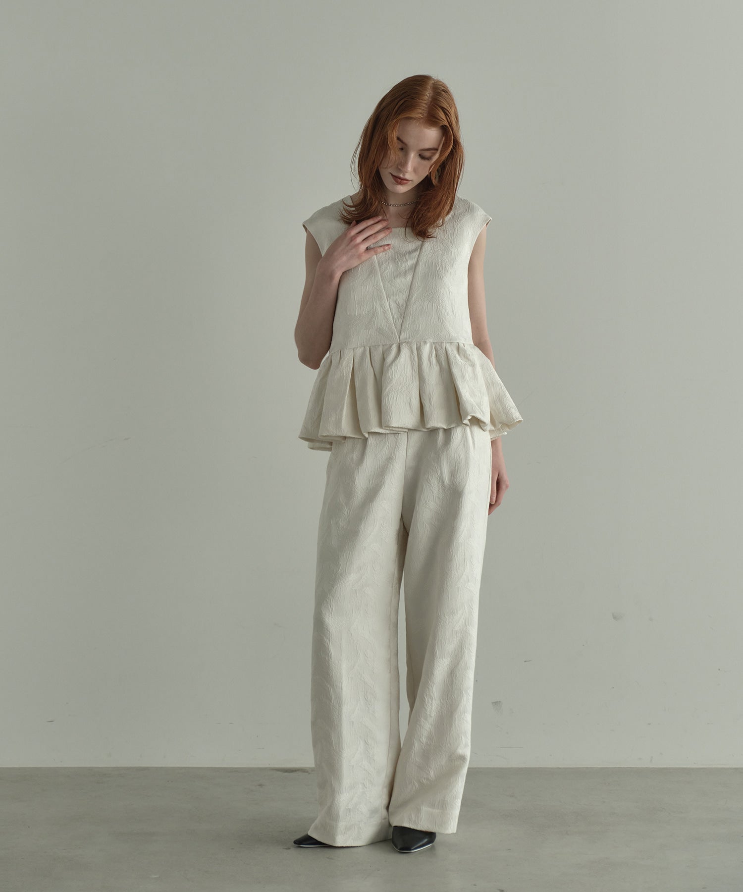 PEPLUM SETUP DRESS