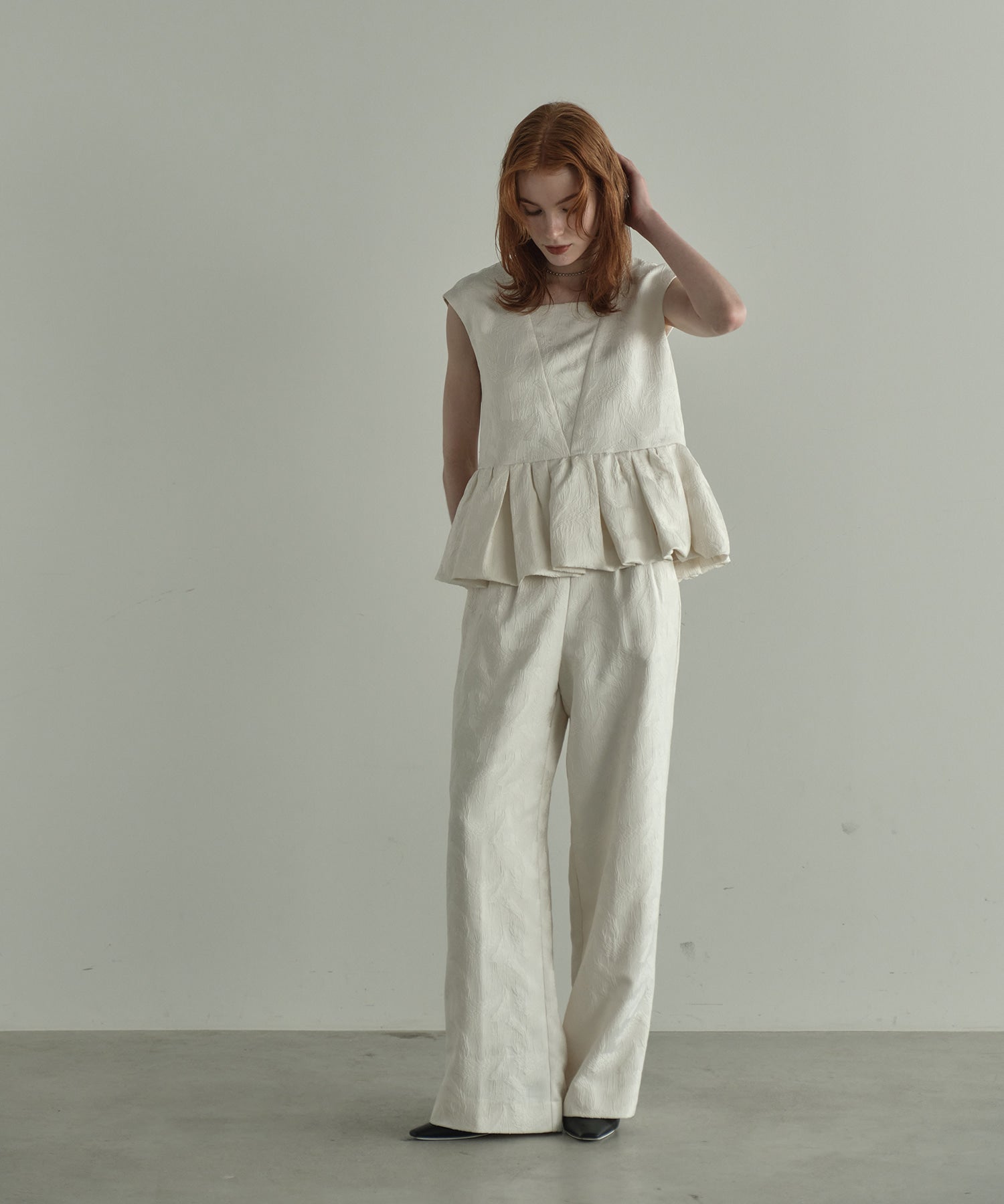 PEPLUM SETUP DRESS