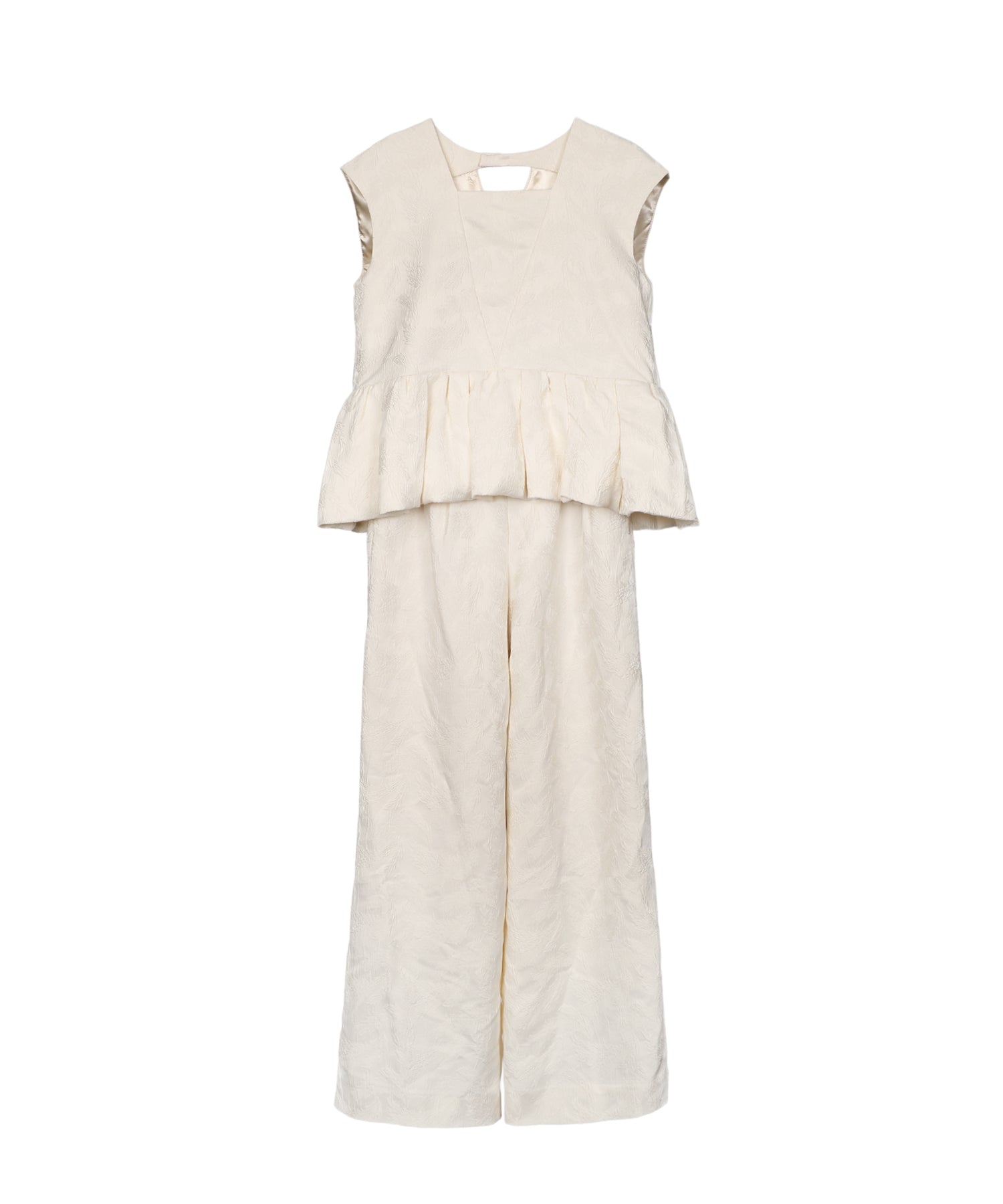 PEPLUM SETUP DRESS