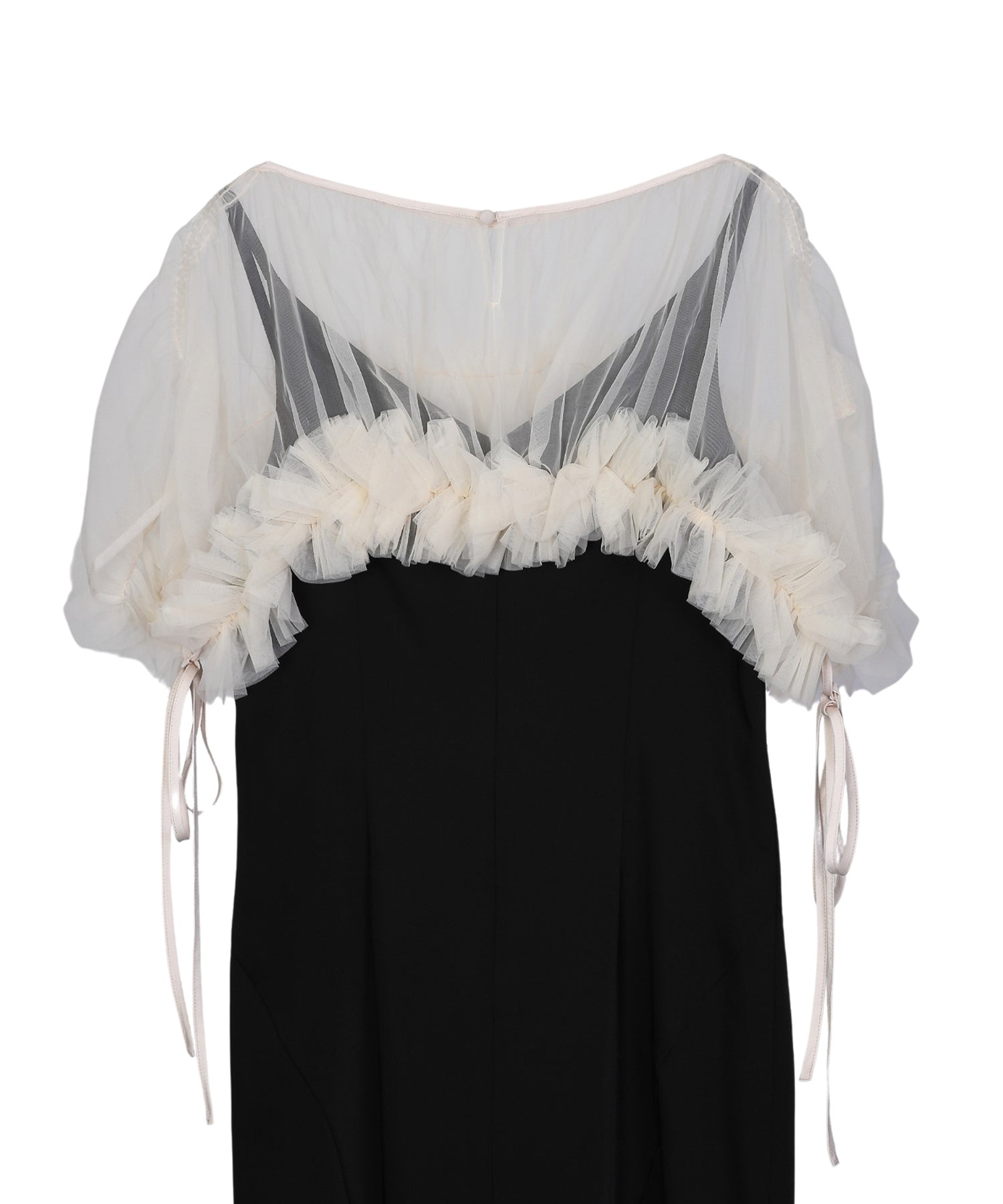 VOLUME SOFT TULLE DRESS