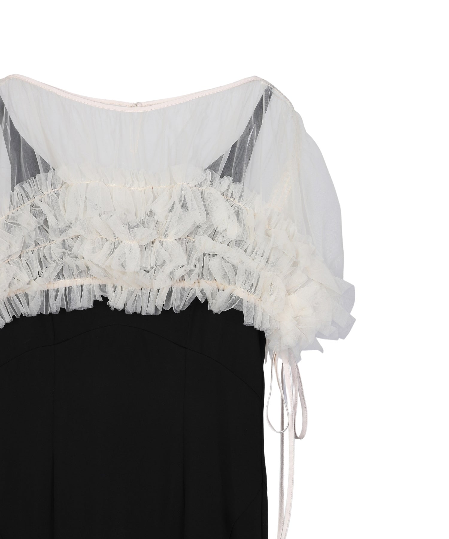 VOLUME SOFT TULLE DRESS