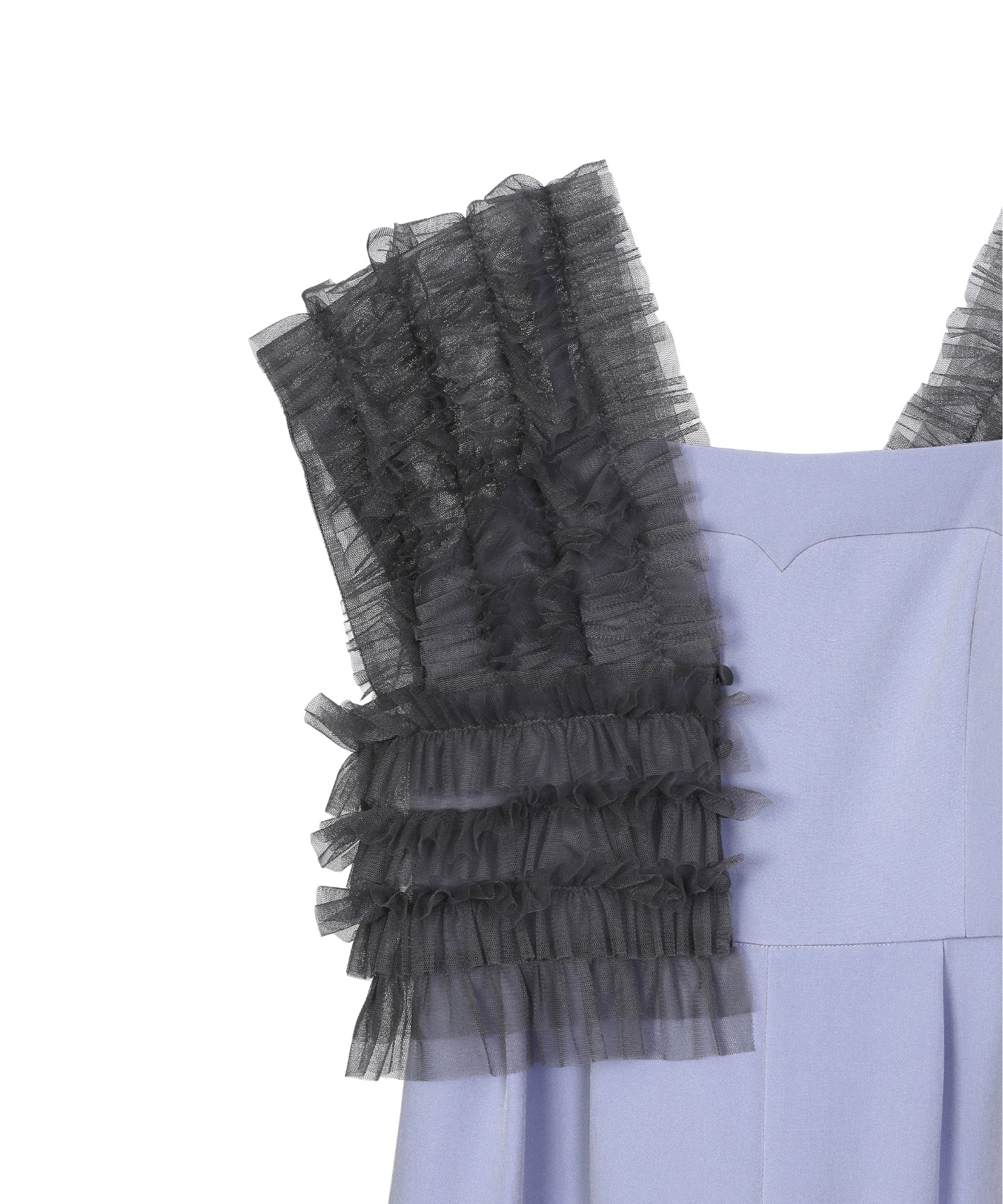 TULLE VEST ALL IN ONE DRESS