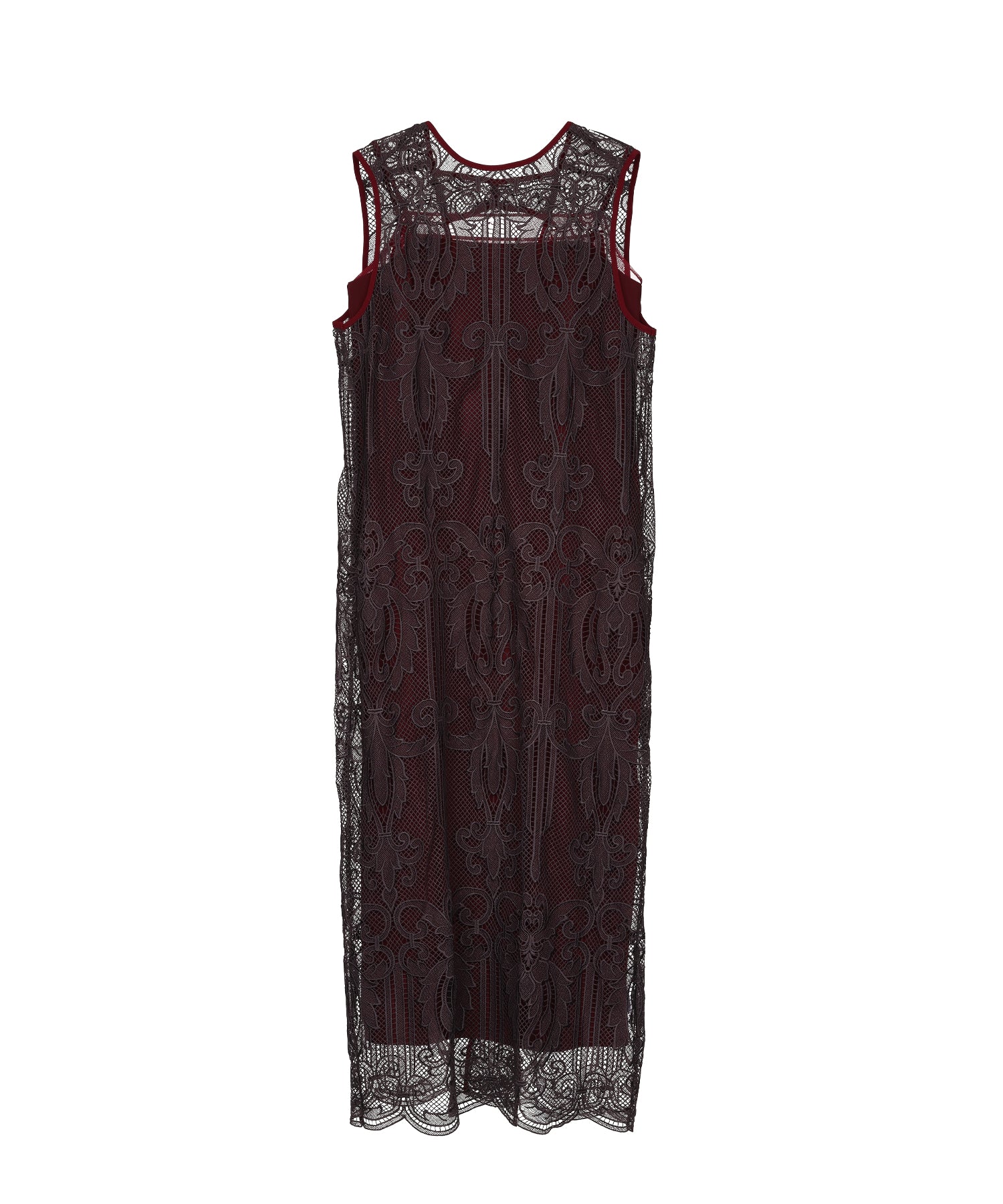 CHEMICAL LACE ZIPPER DRESS