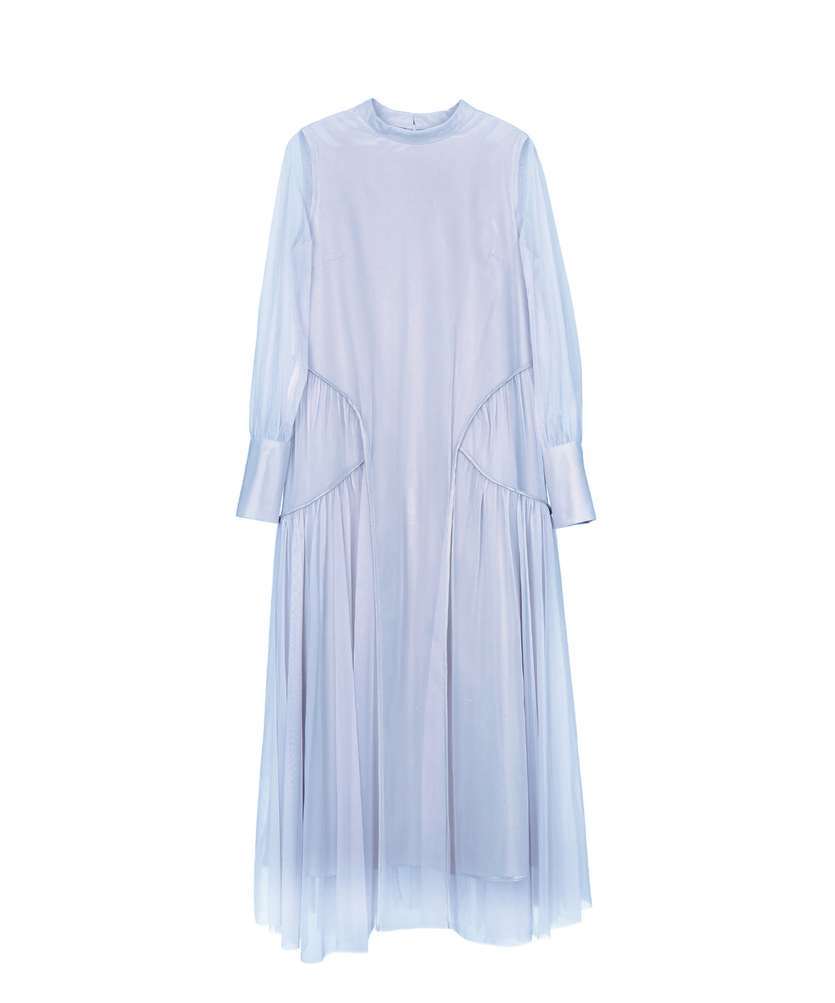 PIPING TULLE DRESS