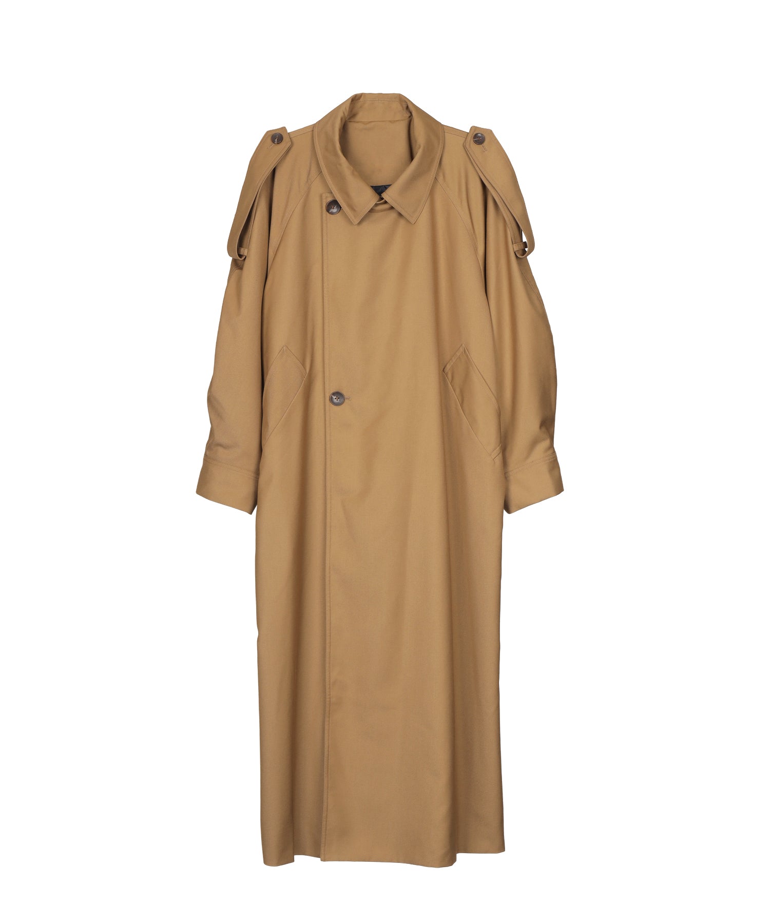 OVER LONG TRENCH COAT