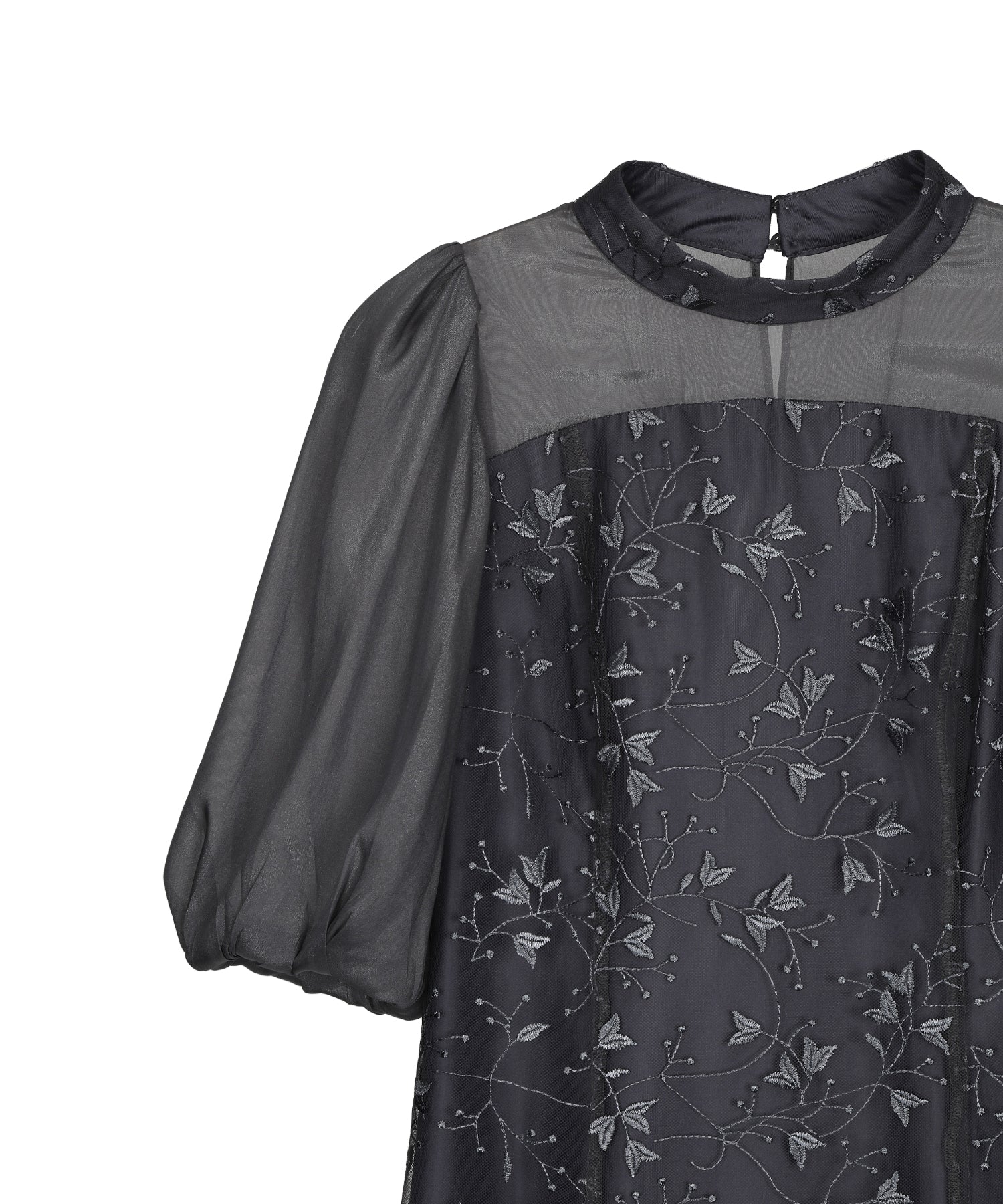 ORGANDY SLEEVE DRESS