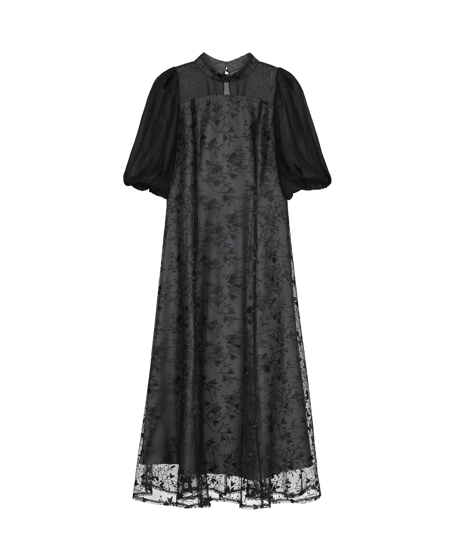 ORGANDY SLEEVE DRESS