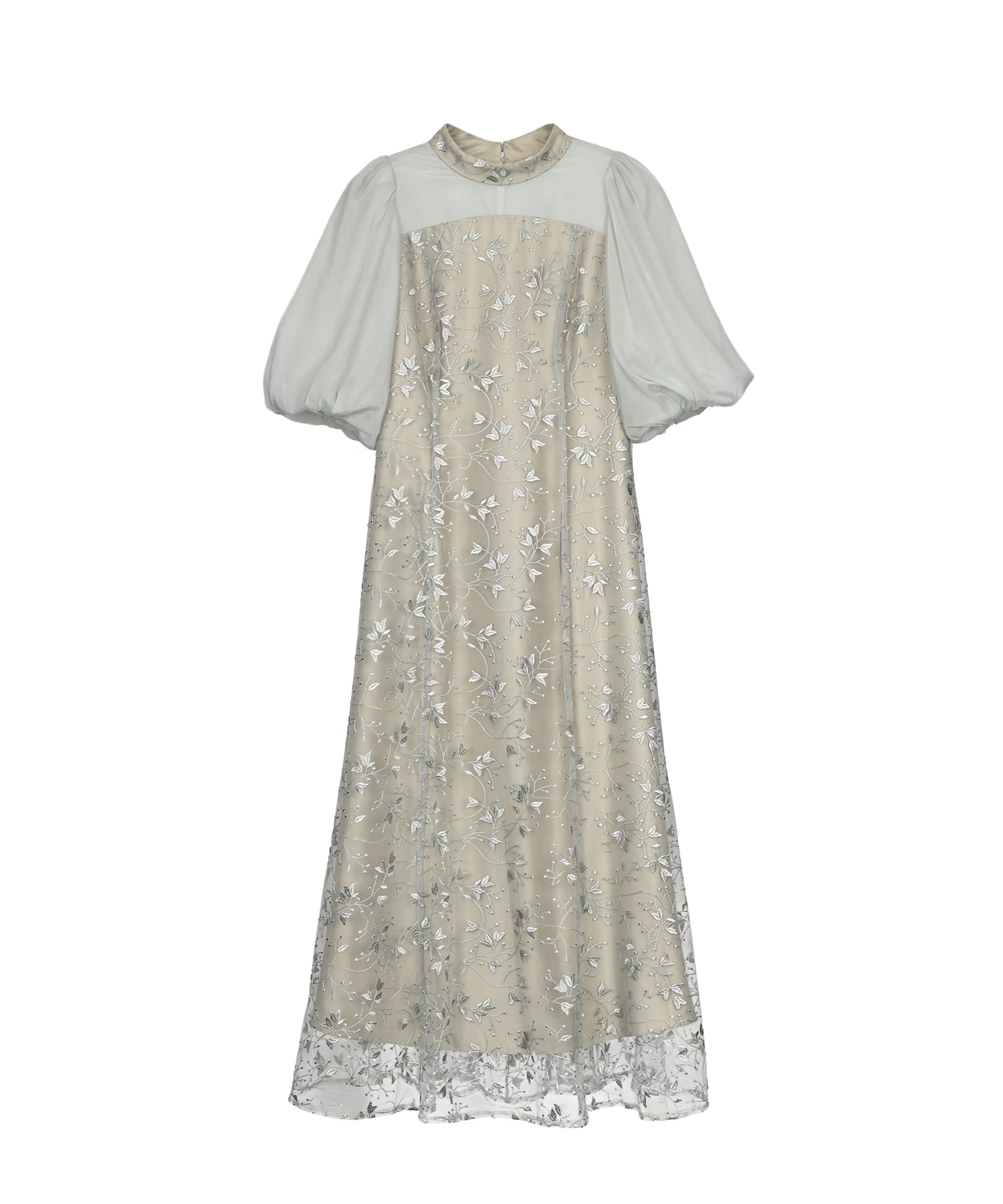 ORGANDY SLEEVE DRESS