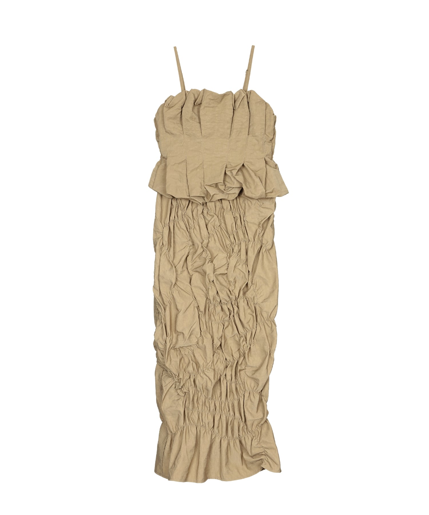 RANDOM SHIRRING SETUP DRESS